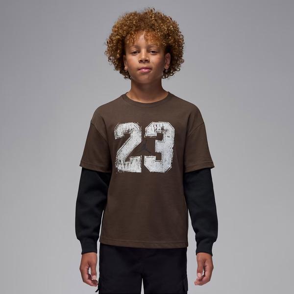 Jordan Dri-Fit MVP 23 Çocuk Siyah Sweatshirt