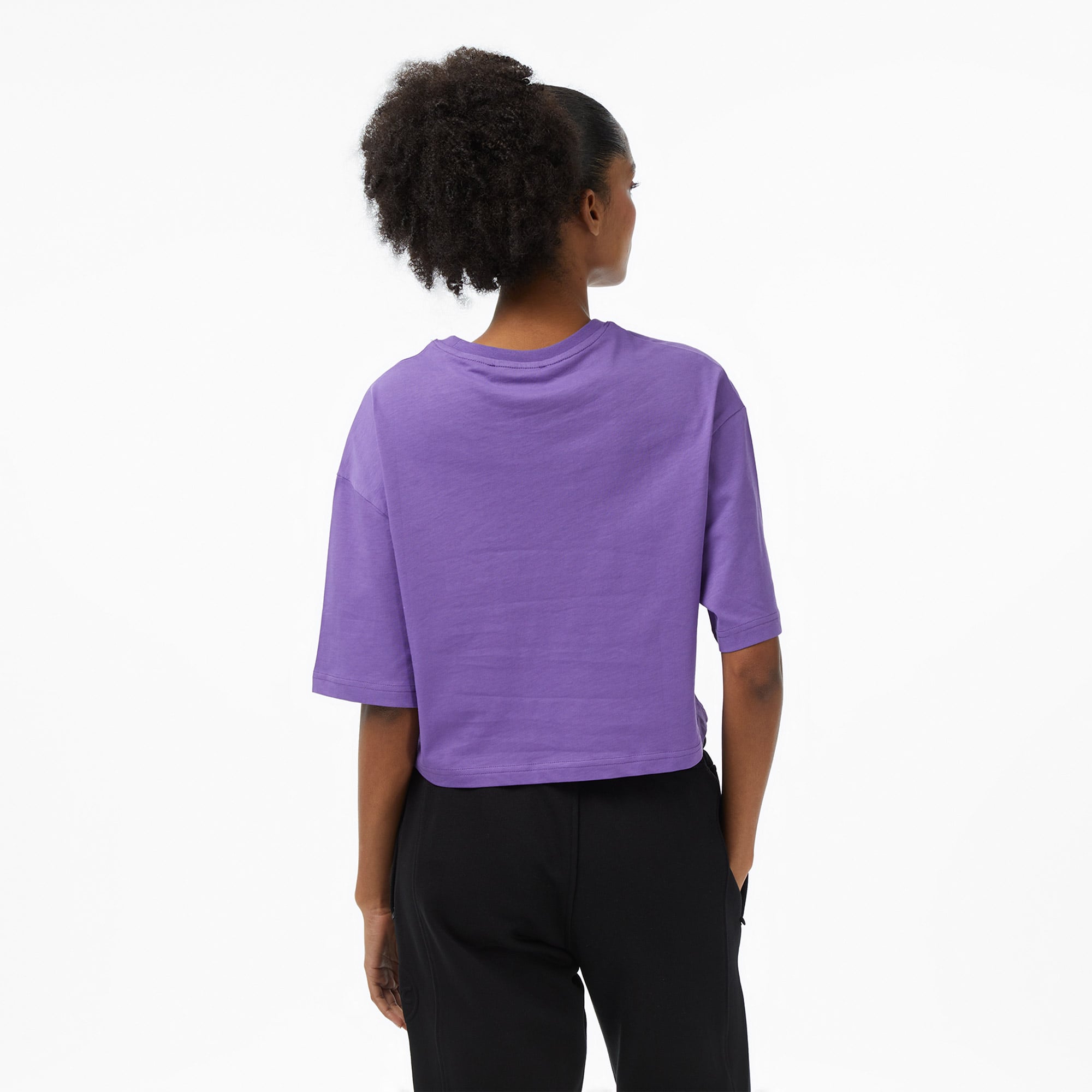 Ucla Loose Fit Kadın Mor T-Shirt