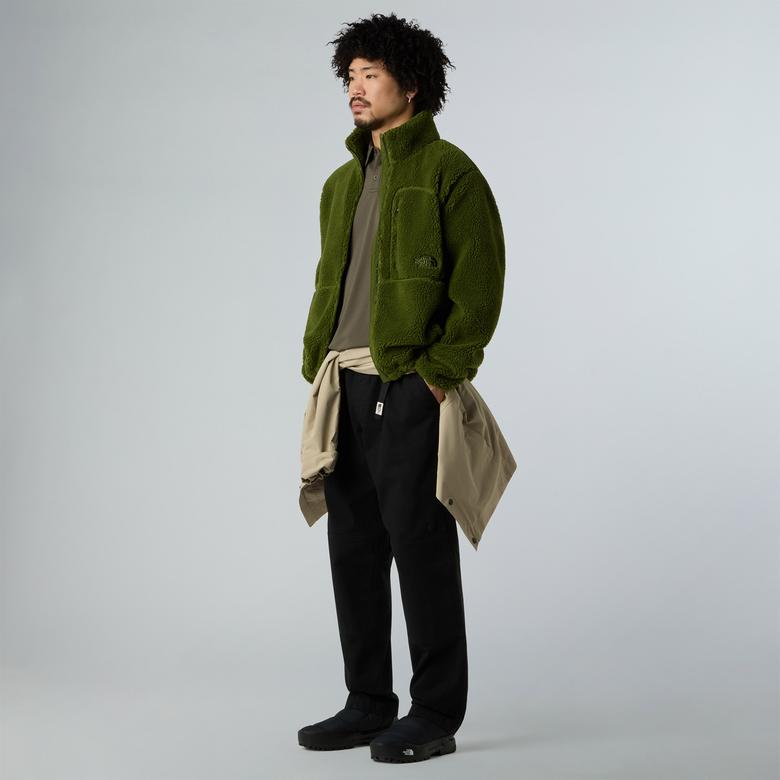 The North Face Extreme Pile Full Zip Erkek Yeşil Polar