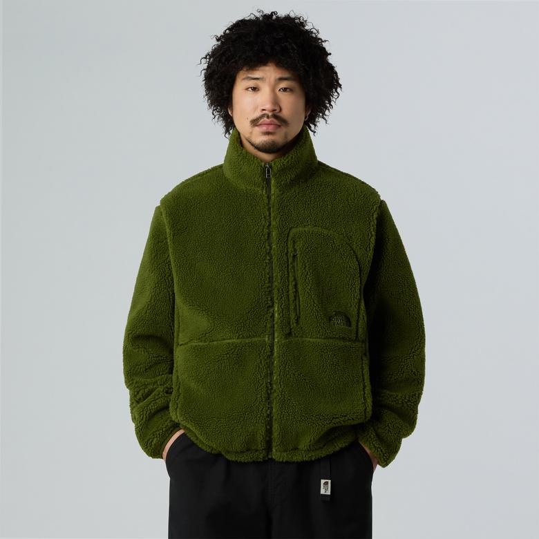 The North Face Extreme Pile Full Zip Erkek Yeşil Polar