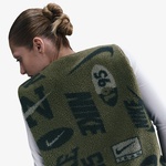 Nike Sportswear Fleece Sherpa Kadın Yeşil Yelek