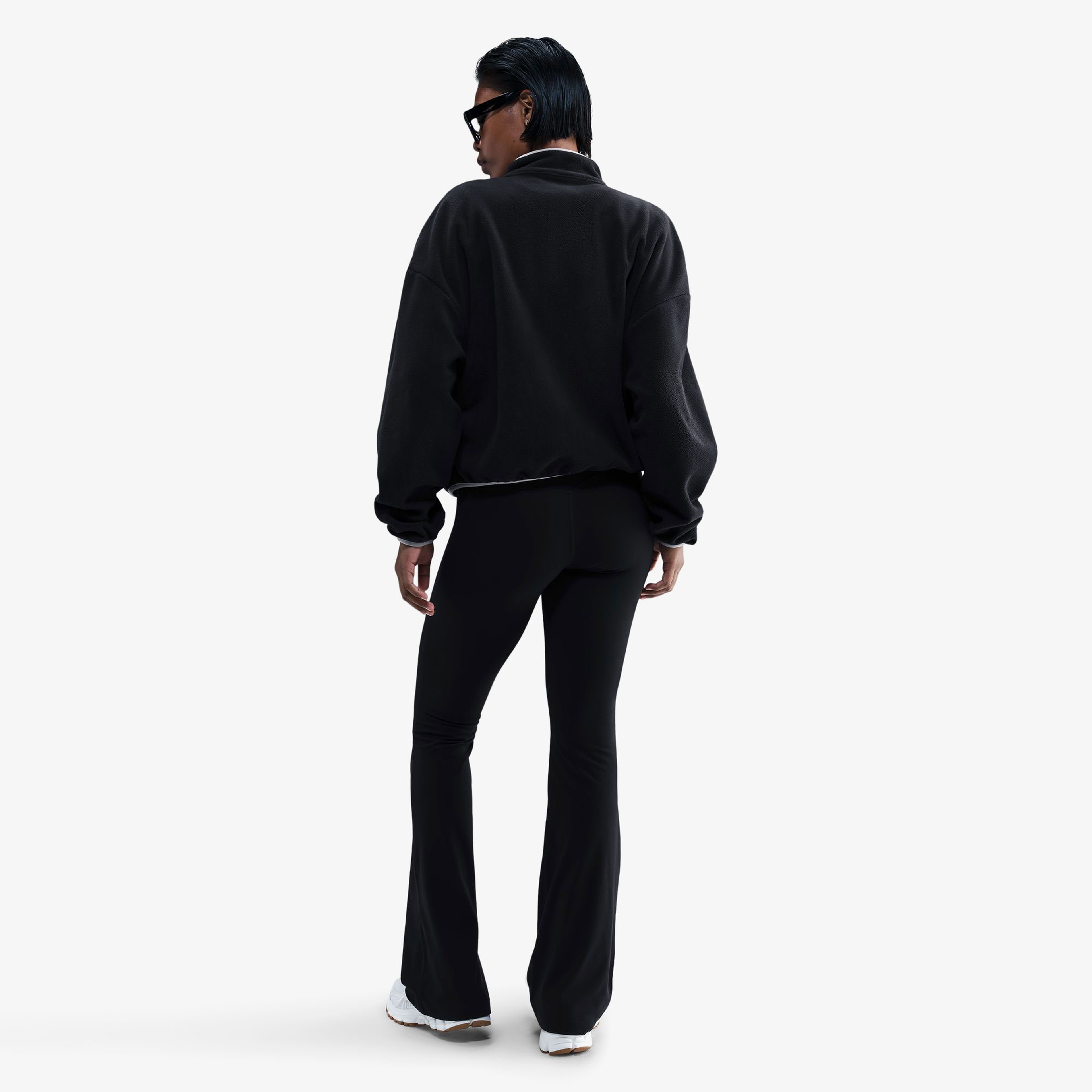 Nike Sportswear Club Fleece Loose Cozy Track Kadın Siyah Ceket