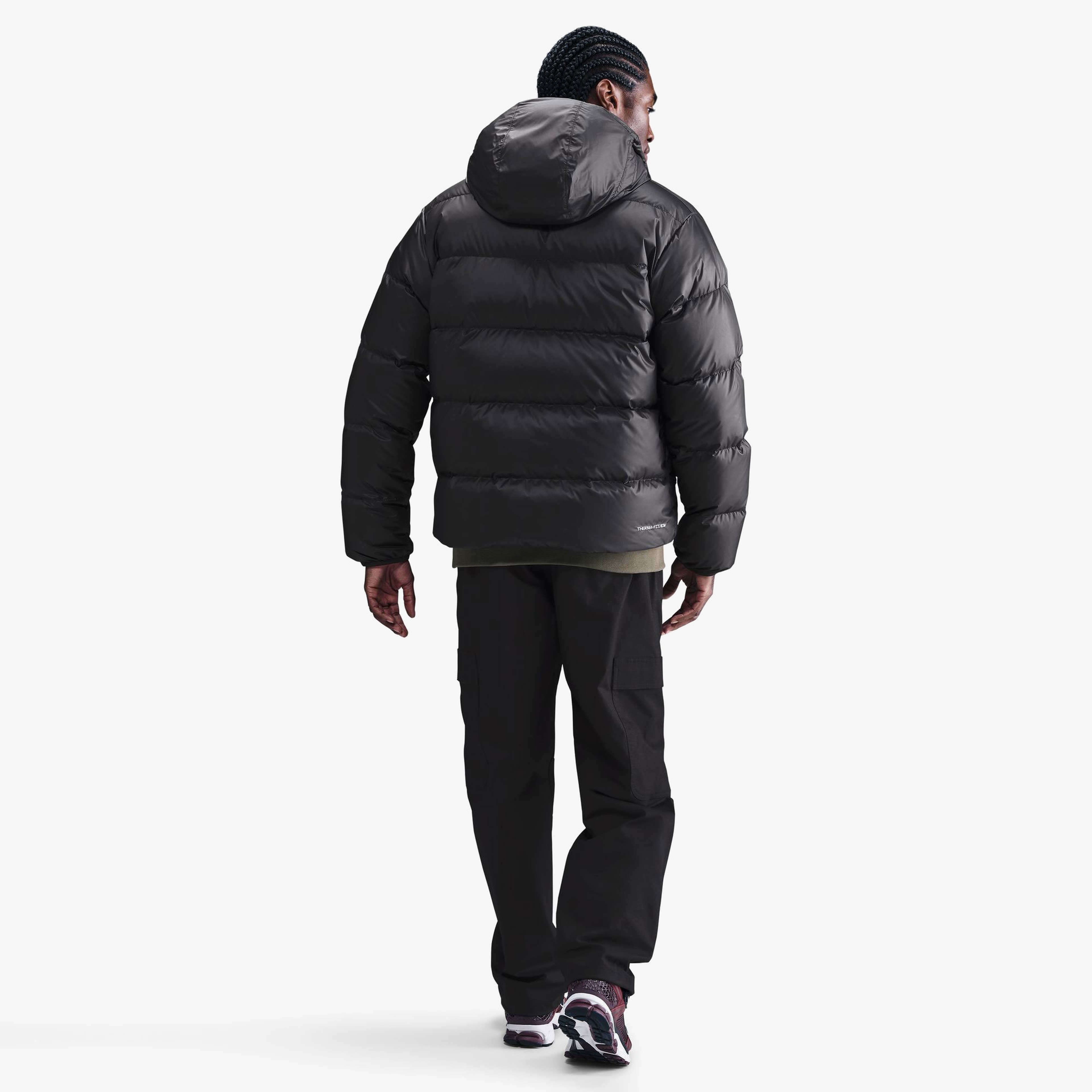 Nike Sportswear Club Dokuma Erkek Siyah Kargo Pantolon