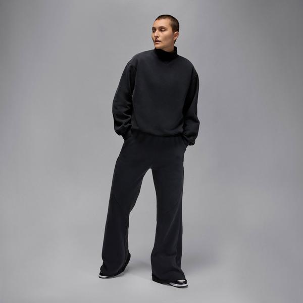 Jordan Flight Fleece Bol Paçalı Kadın Siyah Eşofman Altı