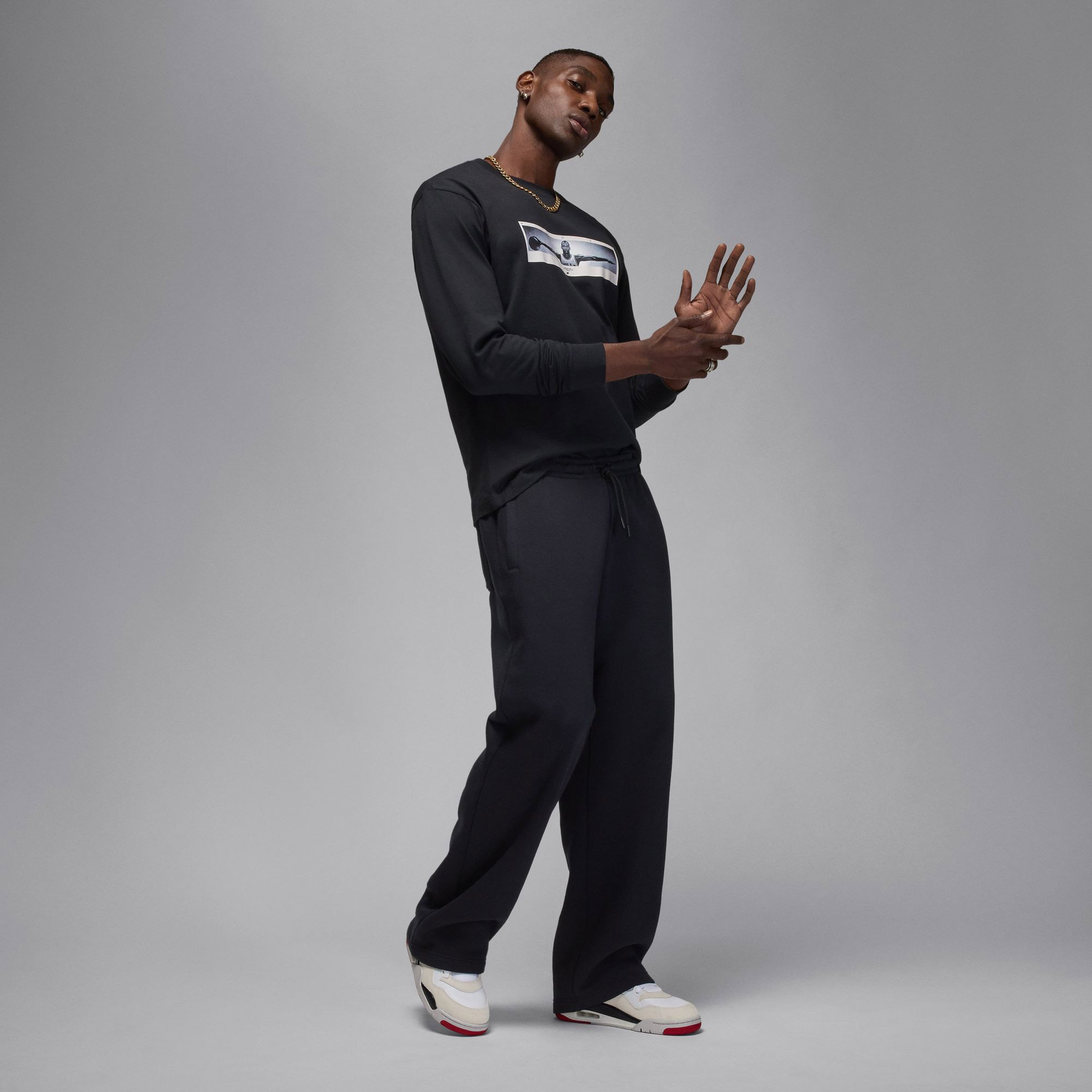 Jordan Brand Photo Erkek Siyah Sweatshirt