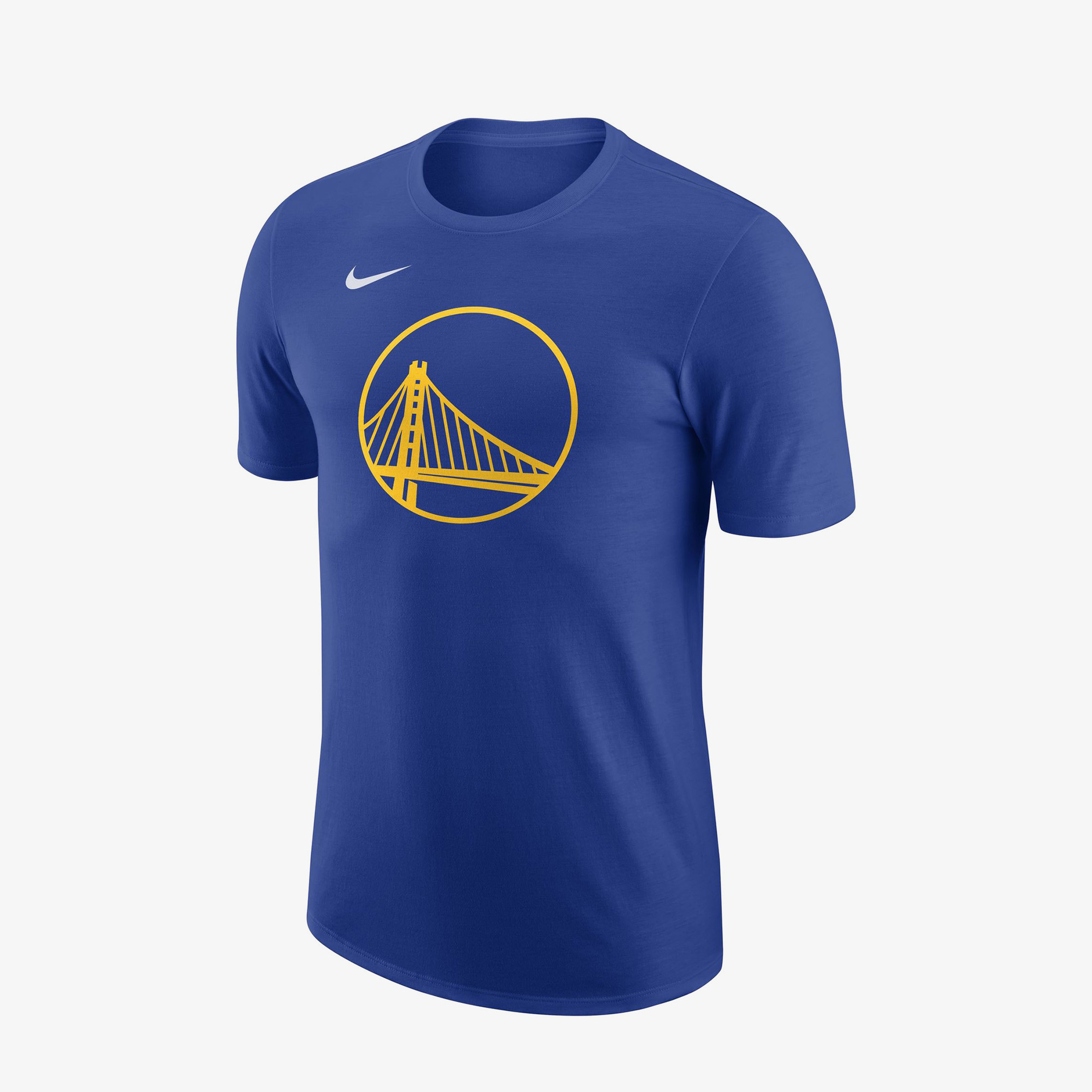 Nike NBA Golden State Warriors Essentials Erkek Mavi T-Shirt