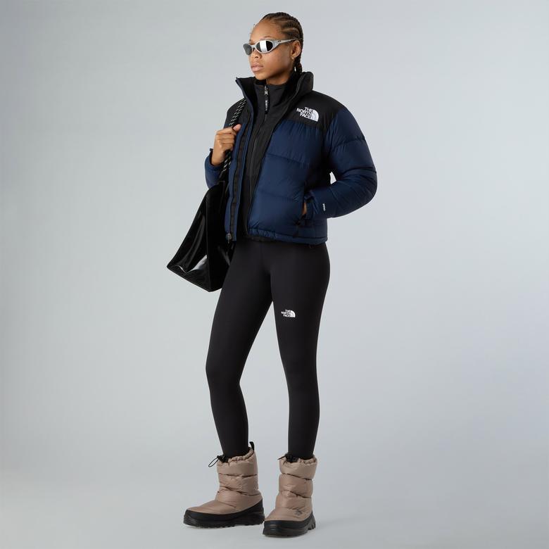 The North Face 1996 Retro Nuptse Kısa Kadın Lacivert Mont