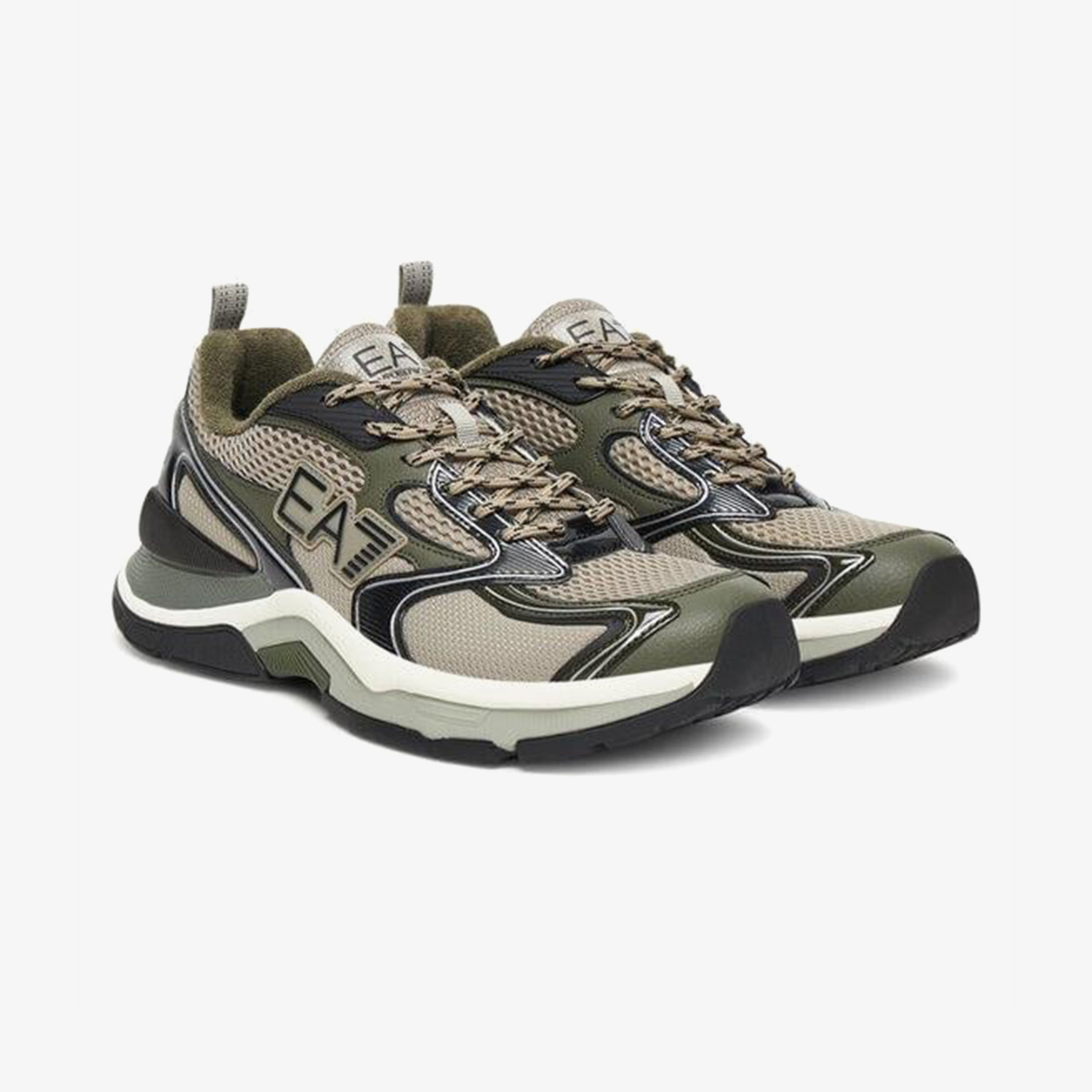 Emporio Armani Predator Erkek Gri Spor Ayakkabı