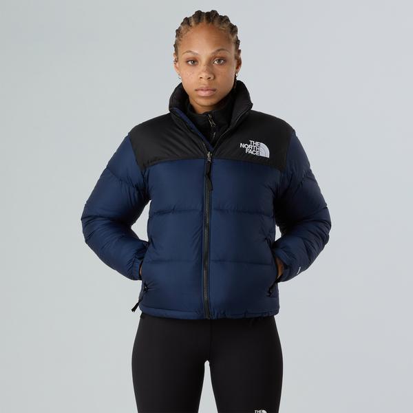 The North Face 1996 Retro Nuptse Kısa Kadın Lacivert Mont
