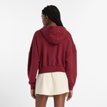 New Balance French Terry Kadın Bordo Sweatshirt