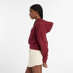 New Balance French Terry Kadın Bordo Sweatshirt