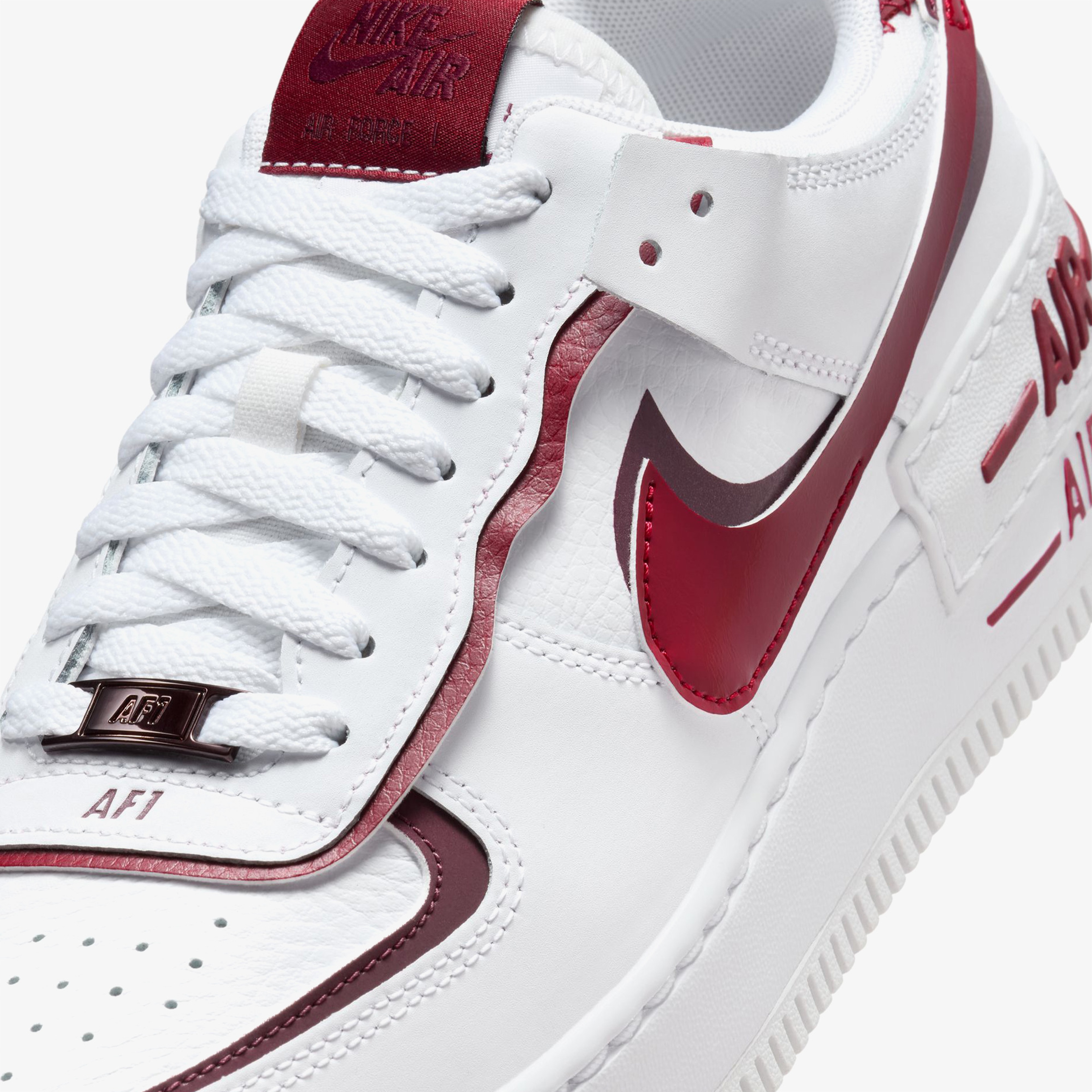 Nike Air Force 1 Shadow Kadın Beyaz Spor Ayakkabı