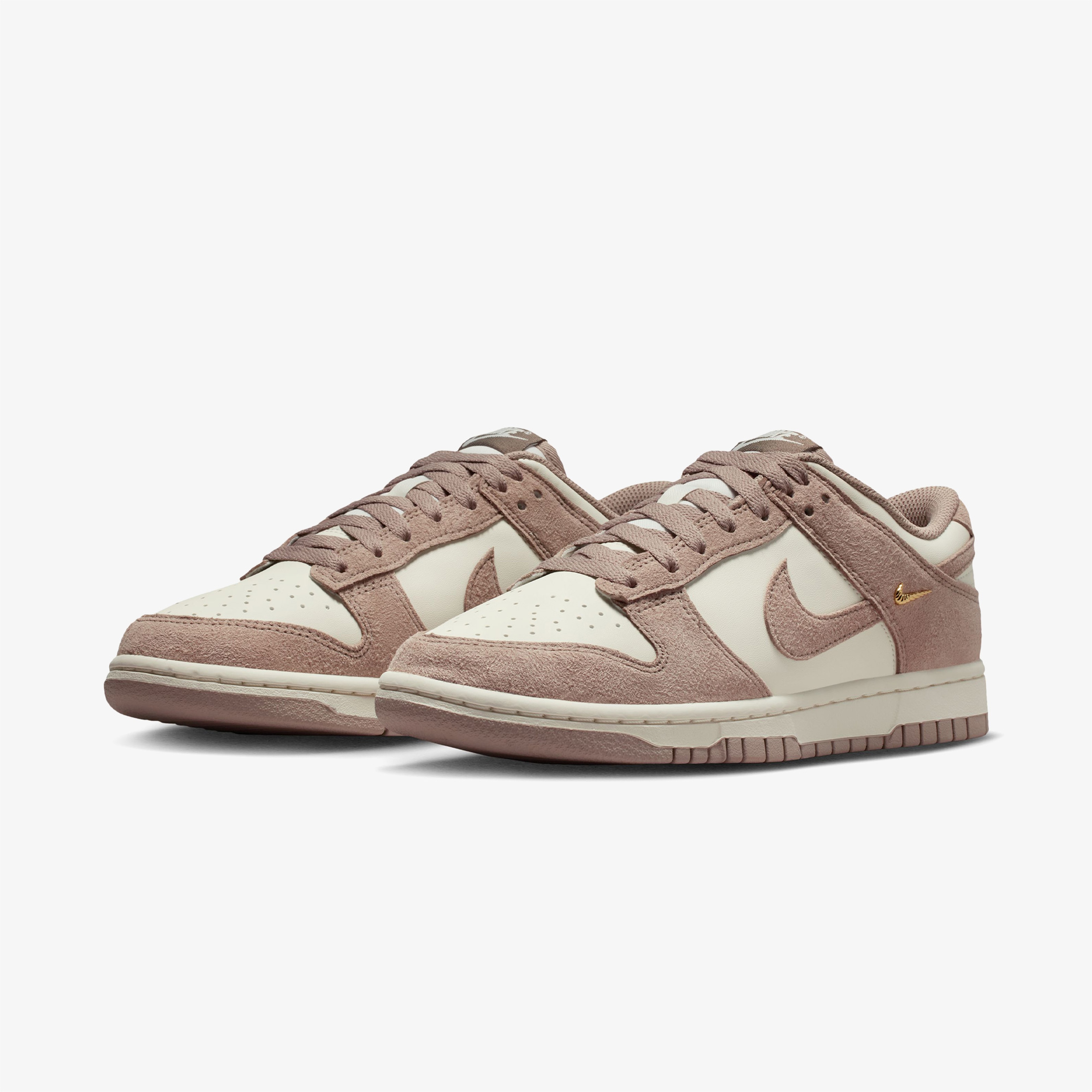 Nike Dunk Low Mini Swoosh Kadın Kahverengi Spor Ayakkabı