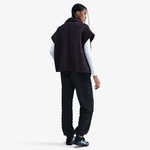 Nike Sportswear Phoenix Fleece Oversized Kadın Mor Yelek