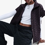 Nike Sportswear Phoenix Fleece Oversized Kadın Mor Yelek