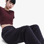 Nike Sportswear Phoenix Fleece Yüksek Belli  Kadın Mor Eşofman Altı