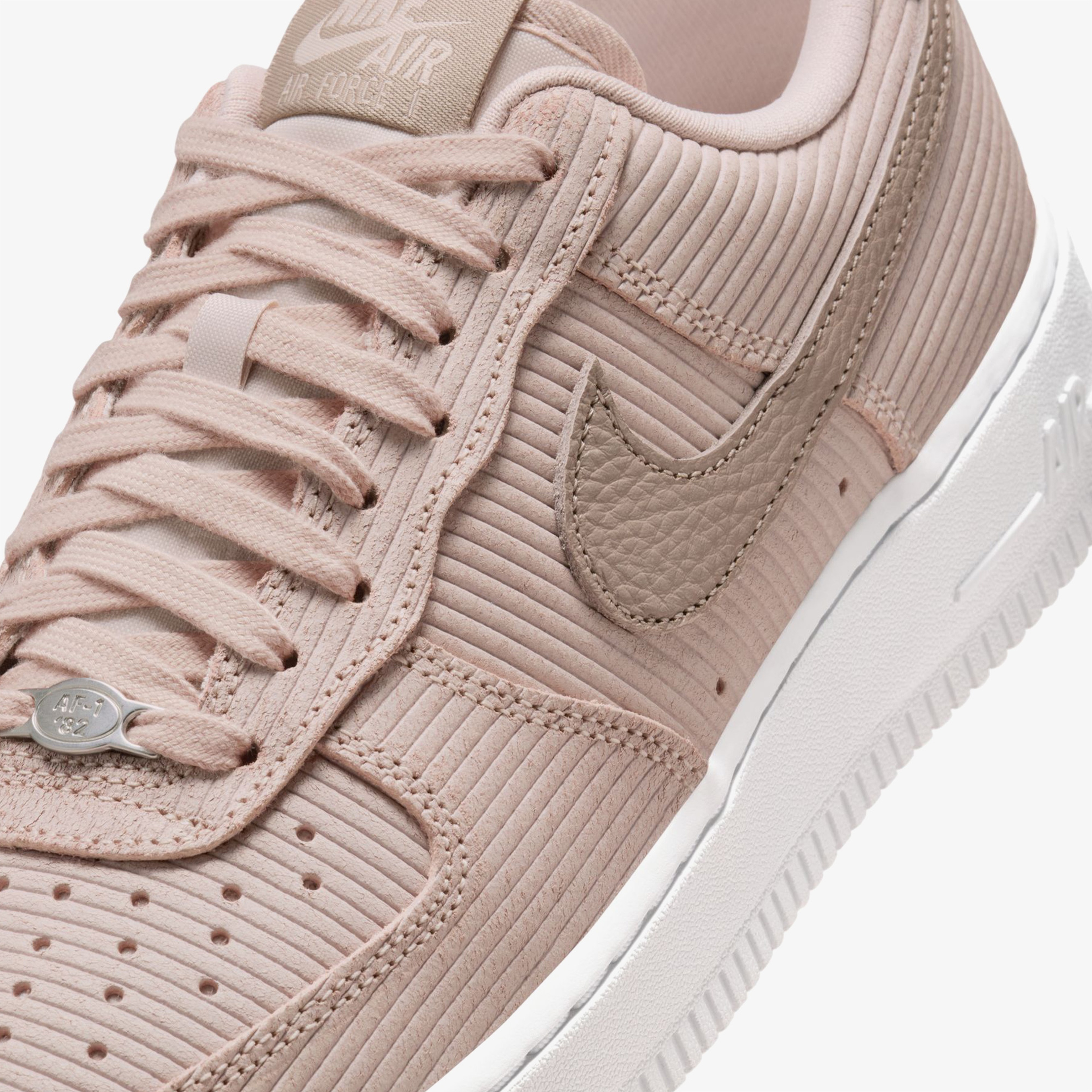 Nike Air Force 1 Low Switches Up ?Corduroy? Kadın Pembe Spor Ayakkabı