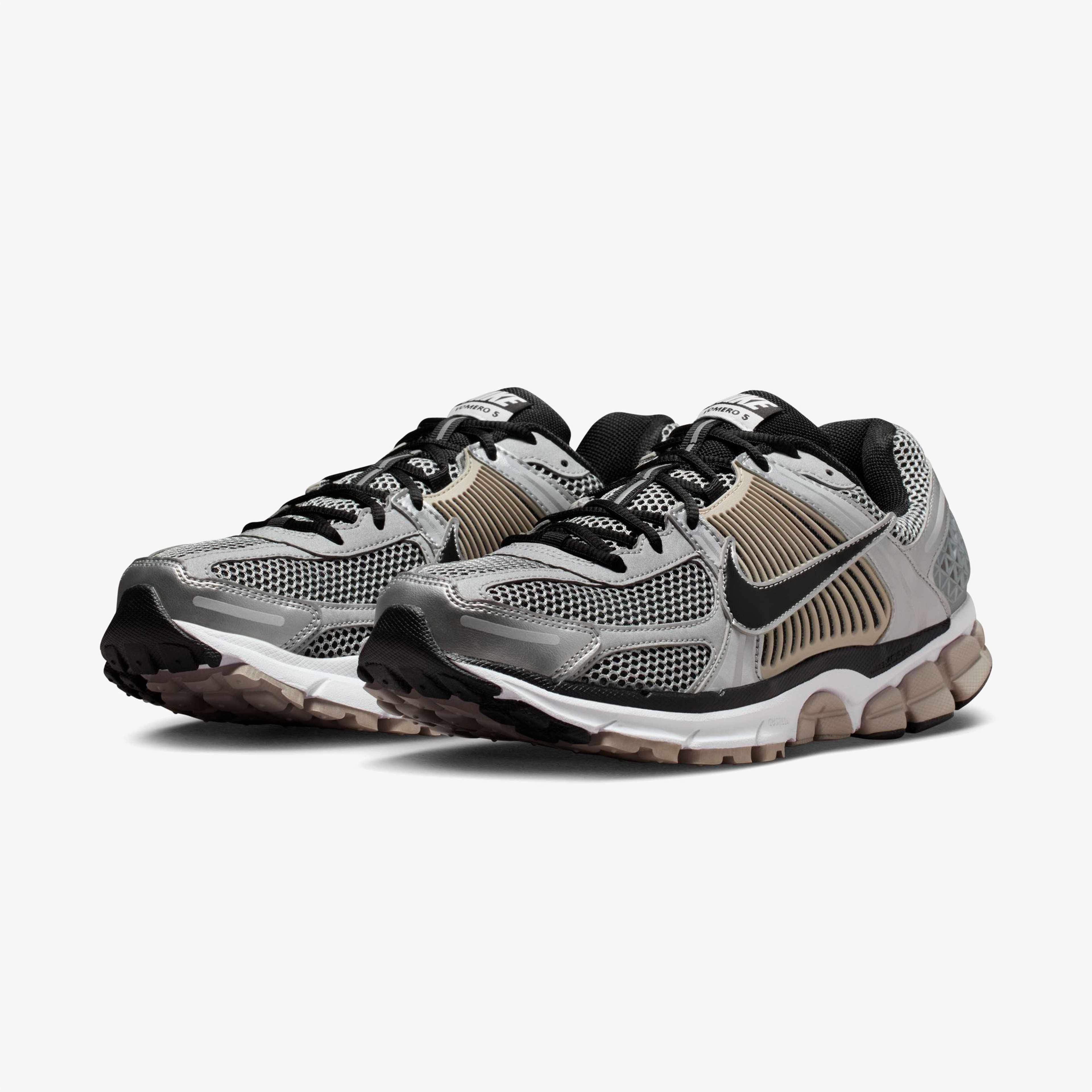 Nike Zoom Vomero 5 Metallic Silver College Erkek Gri Spor Ayakkabı