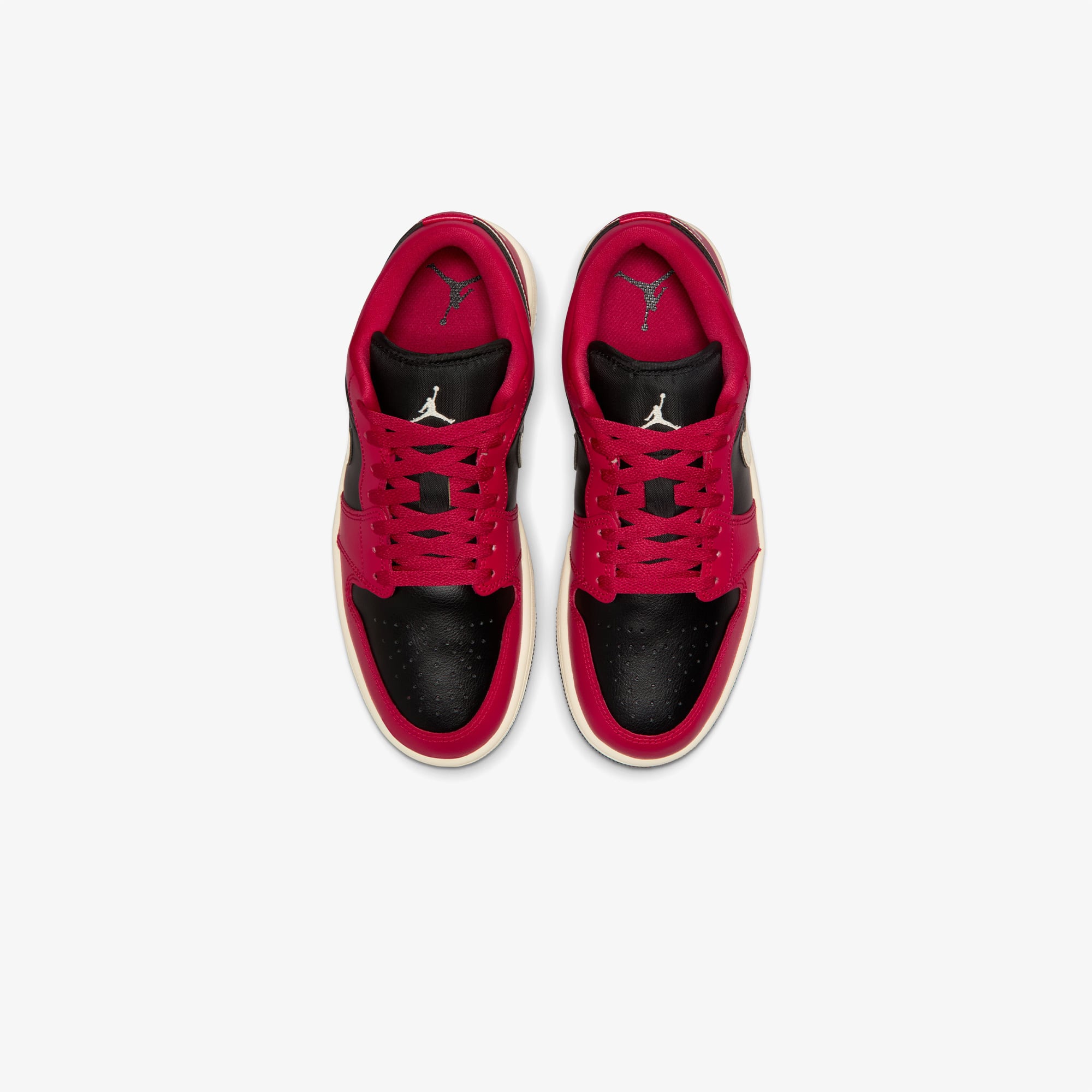 Jordan Air 1 Low 'Mystic Hibiscus' Kadın Kırmızı Spor Ayakkabı