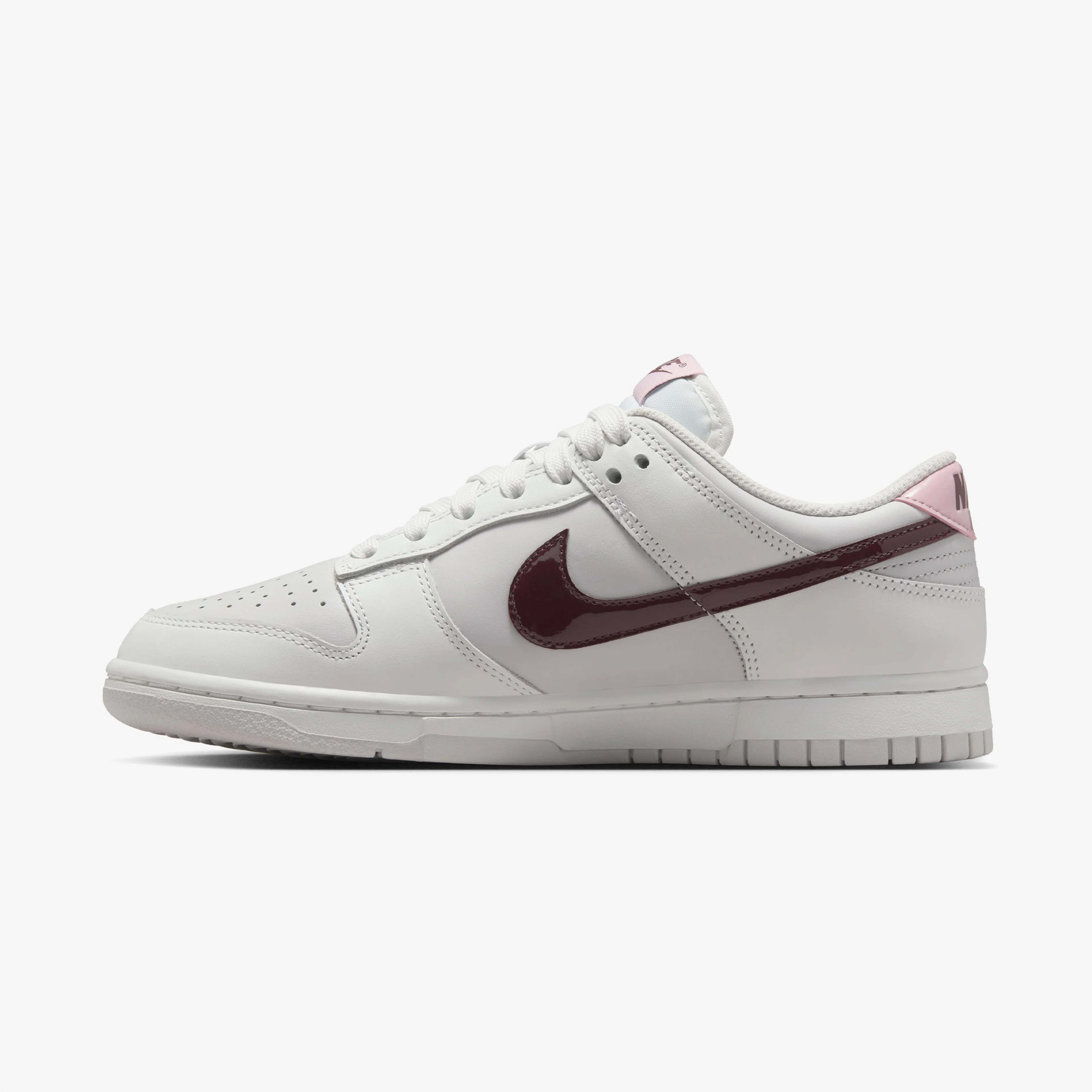 Nike Dunk Low White Plum Chalk Kadın Beyaz Spor Ayakkabı