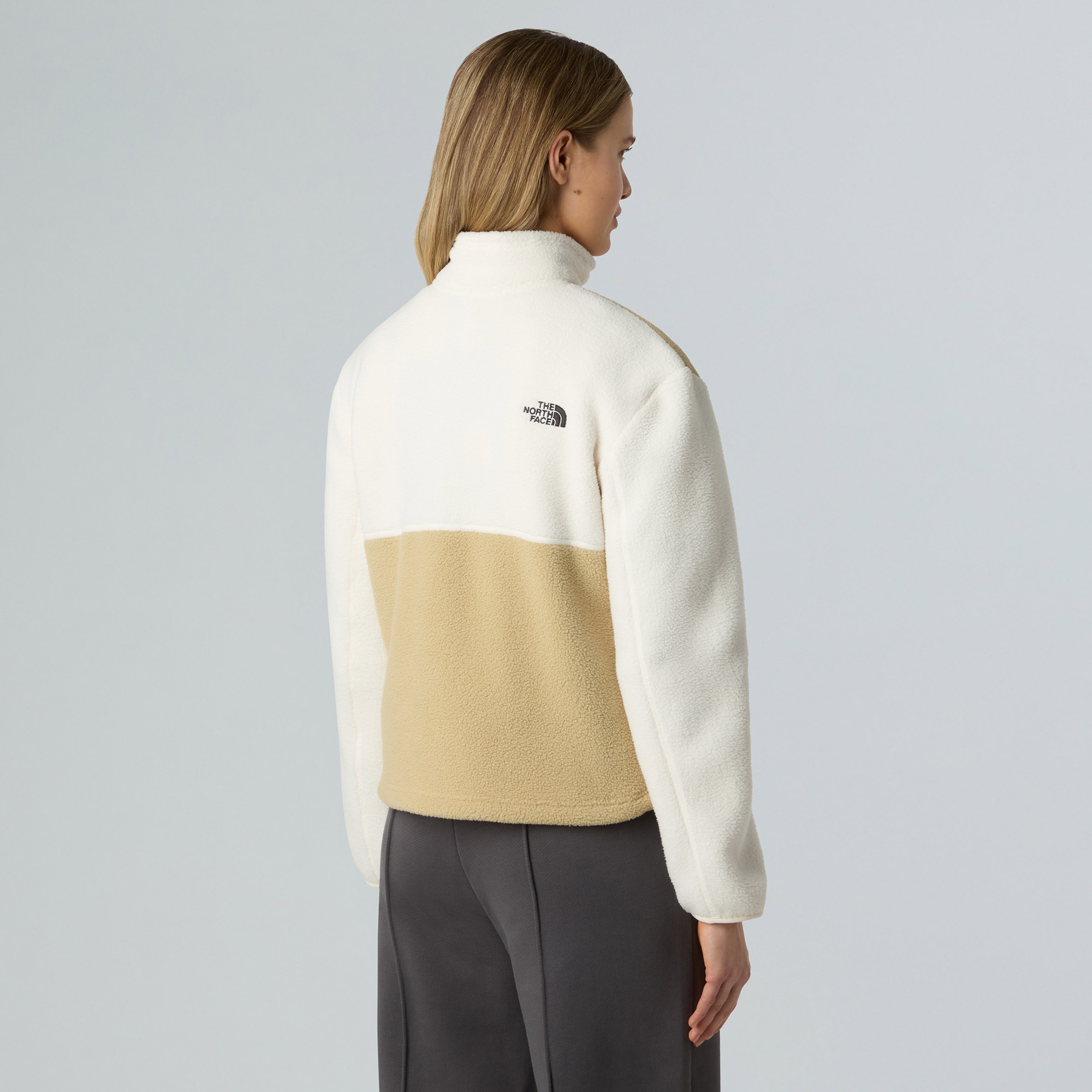 The North Face Yumiori 1/4 Zip Kadın Kahverengi Polar Mont