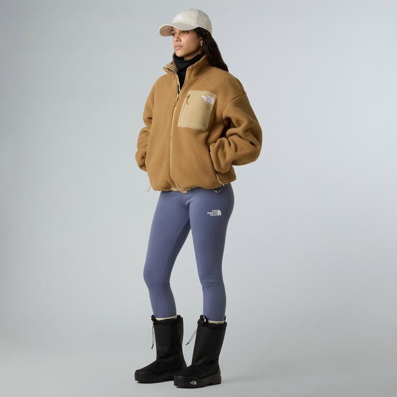 The North Face Yumiori Kadın Kahverengi Çift Taraflı Polar Mont