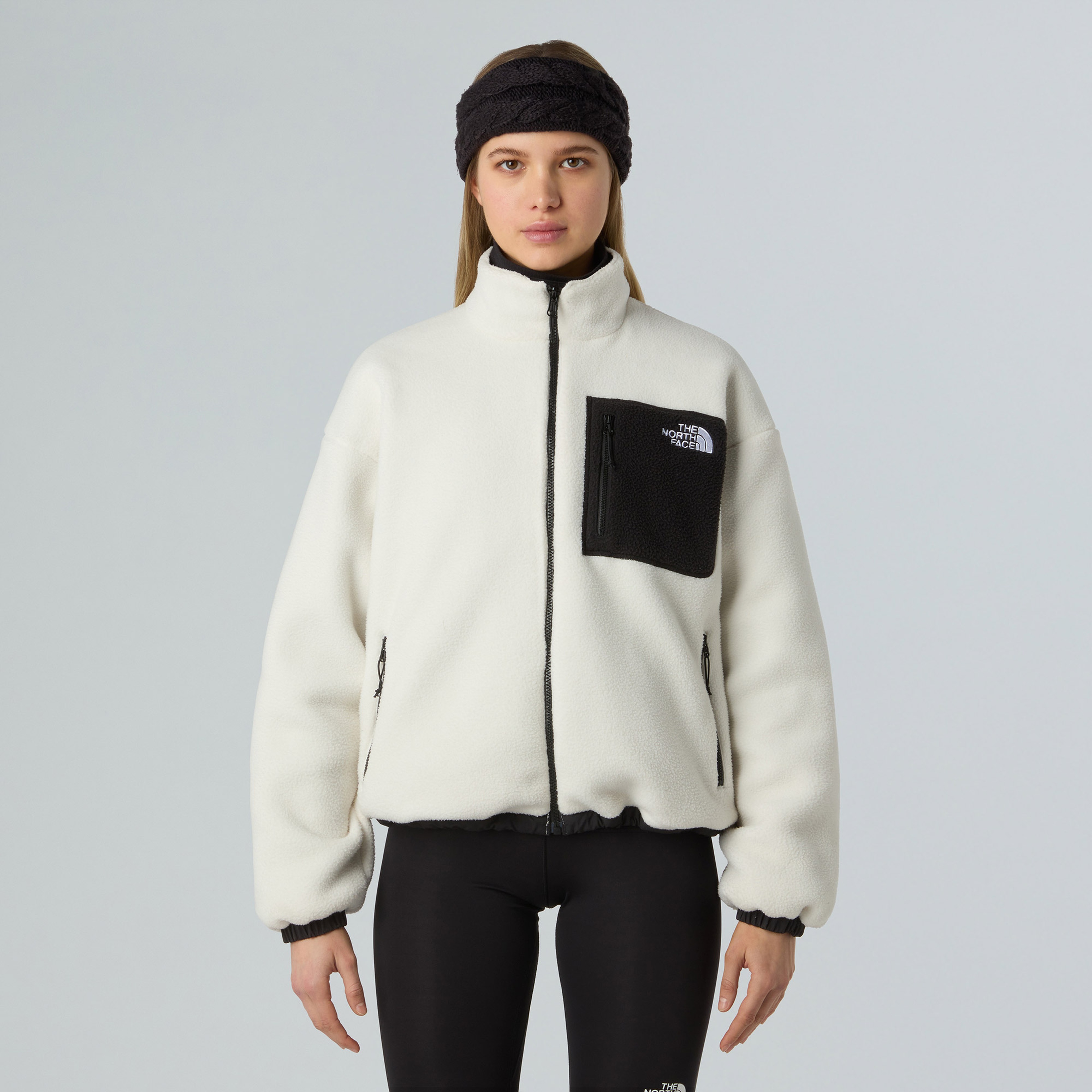 The North Face Yumiori Kadın Beyaz Çift Taraflı Polar