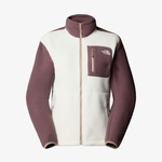 The North Face Yumiori Full Zip Kadın Beyaz/Mor Polar Mont