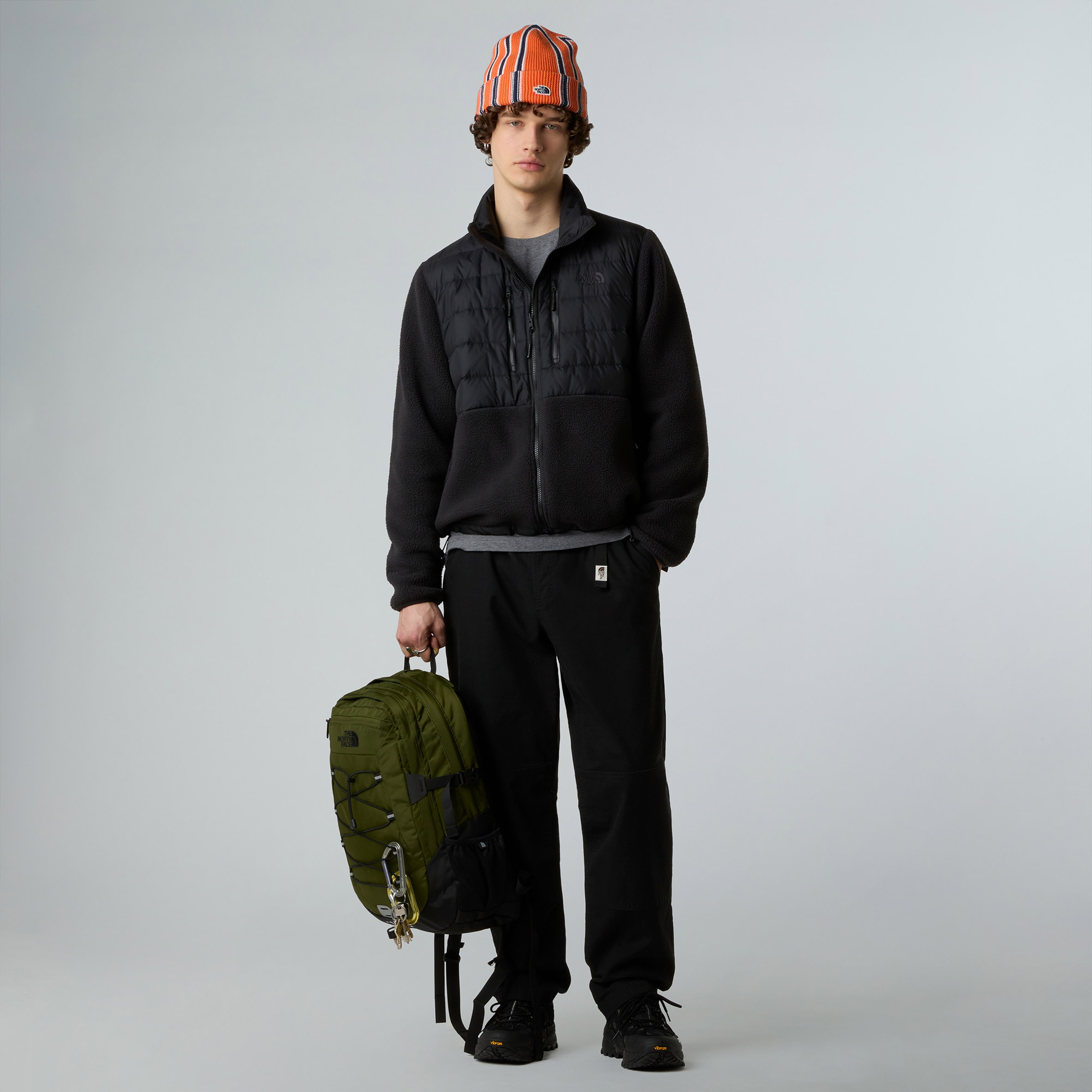 The North Face Rmst Denali Tek Hybrid Erkek Siyah Mont