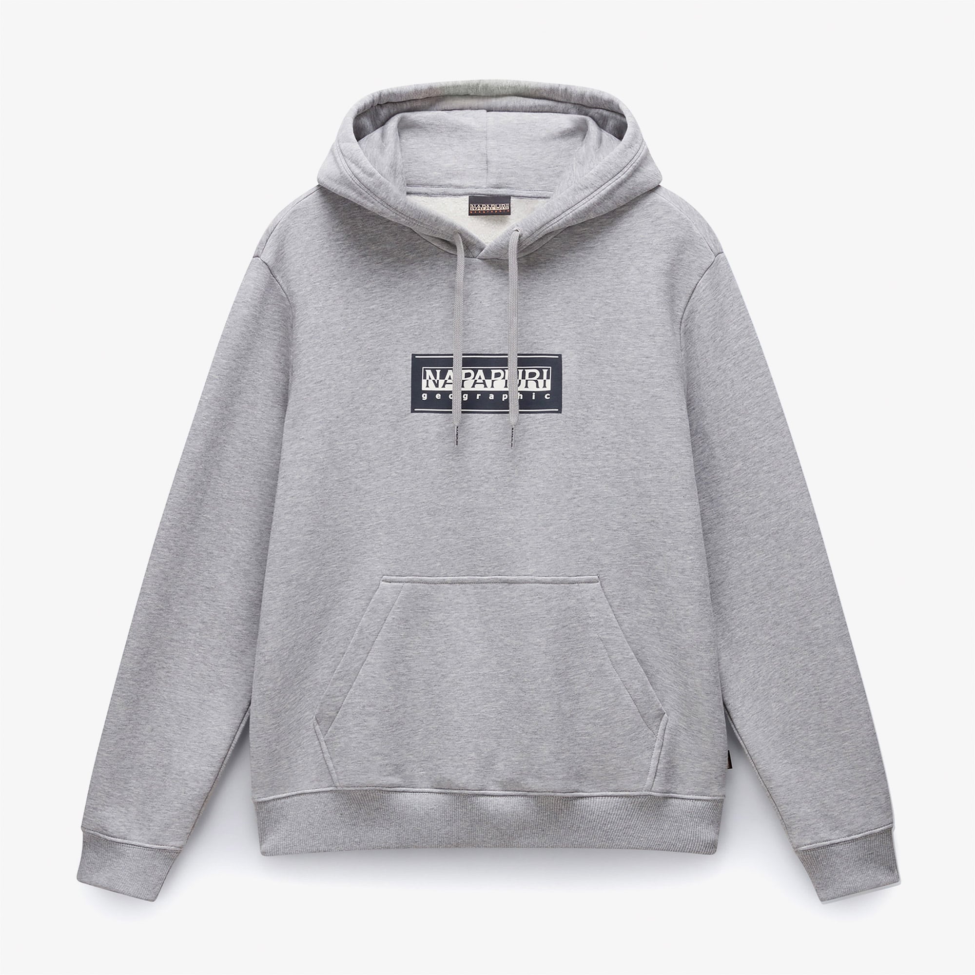 Napapijri B-Box Logo Erkek Gri Sweatshirt