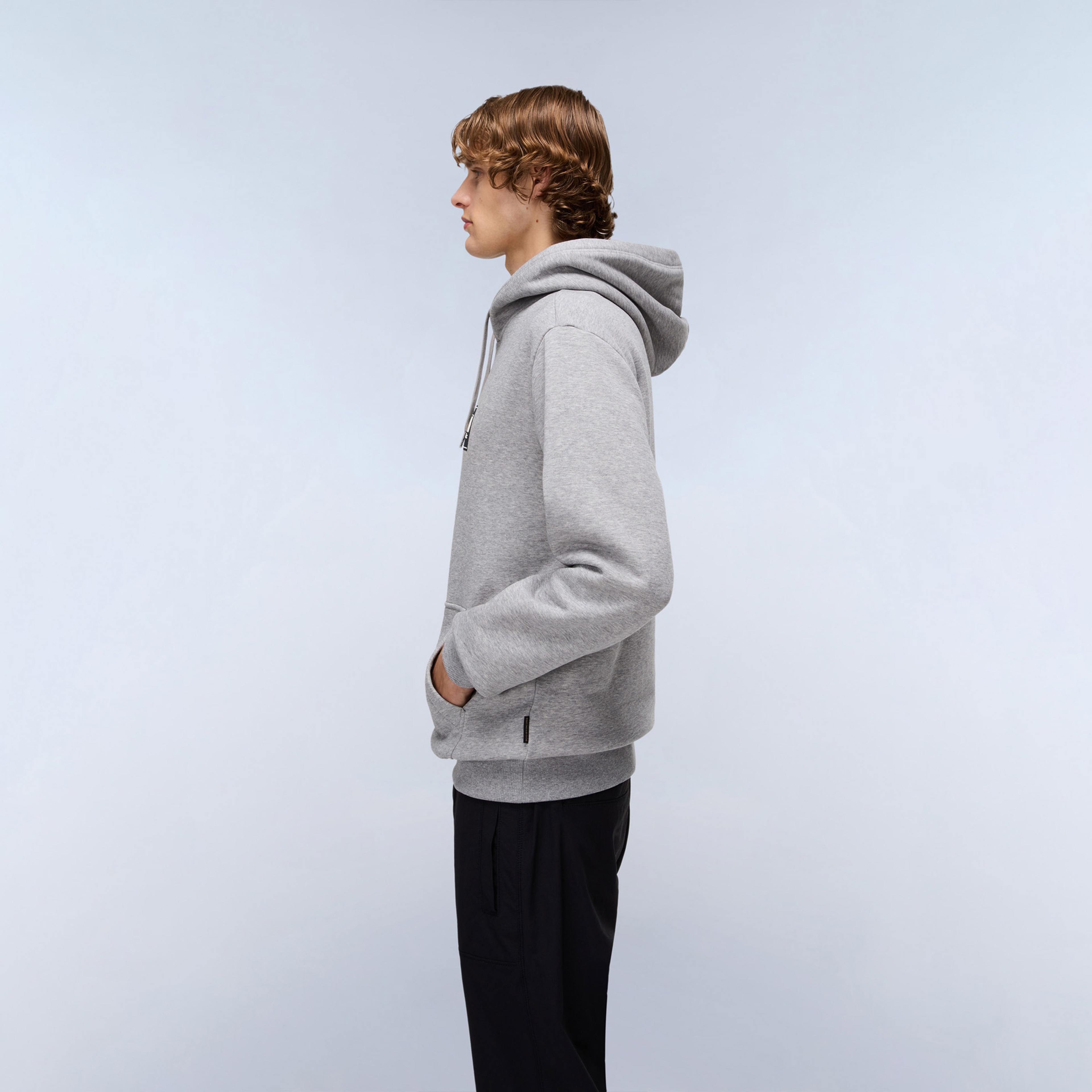 Napapijri B-Box Logo Erkek Gri Sweatshirt