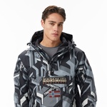 Napapijri Rainforest Next Aop Erkek Siyah Mont