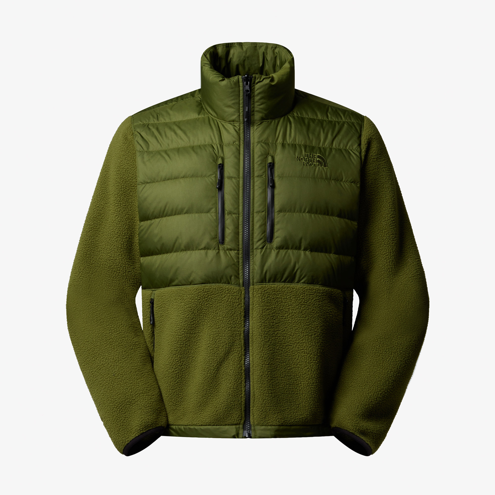The North Face Rmst Denali Tek Hybrid Erkek Yeşil Mont