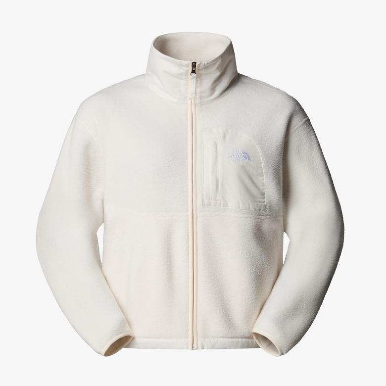 The North Face Yumiori Off-Peak Full Zip Kadın Beyaz Polar Mont