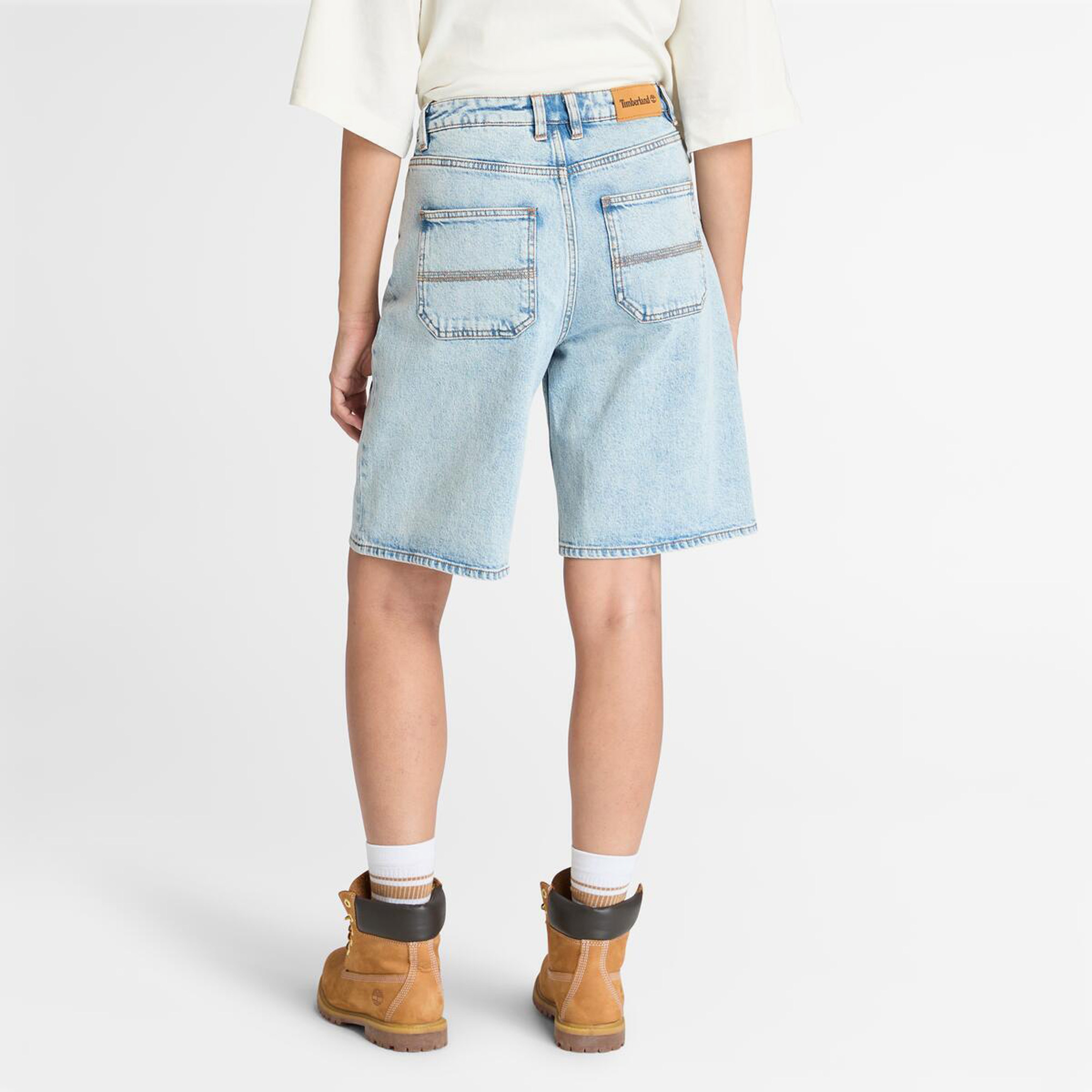 Timberland Denim Kadın Kahverengi Şort