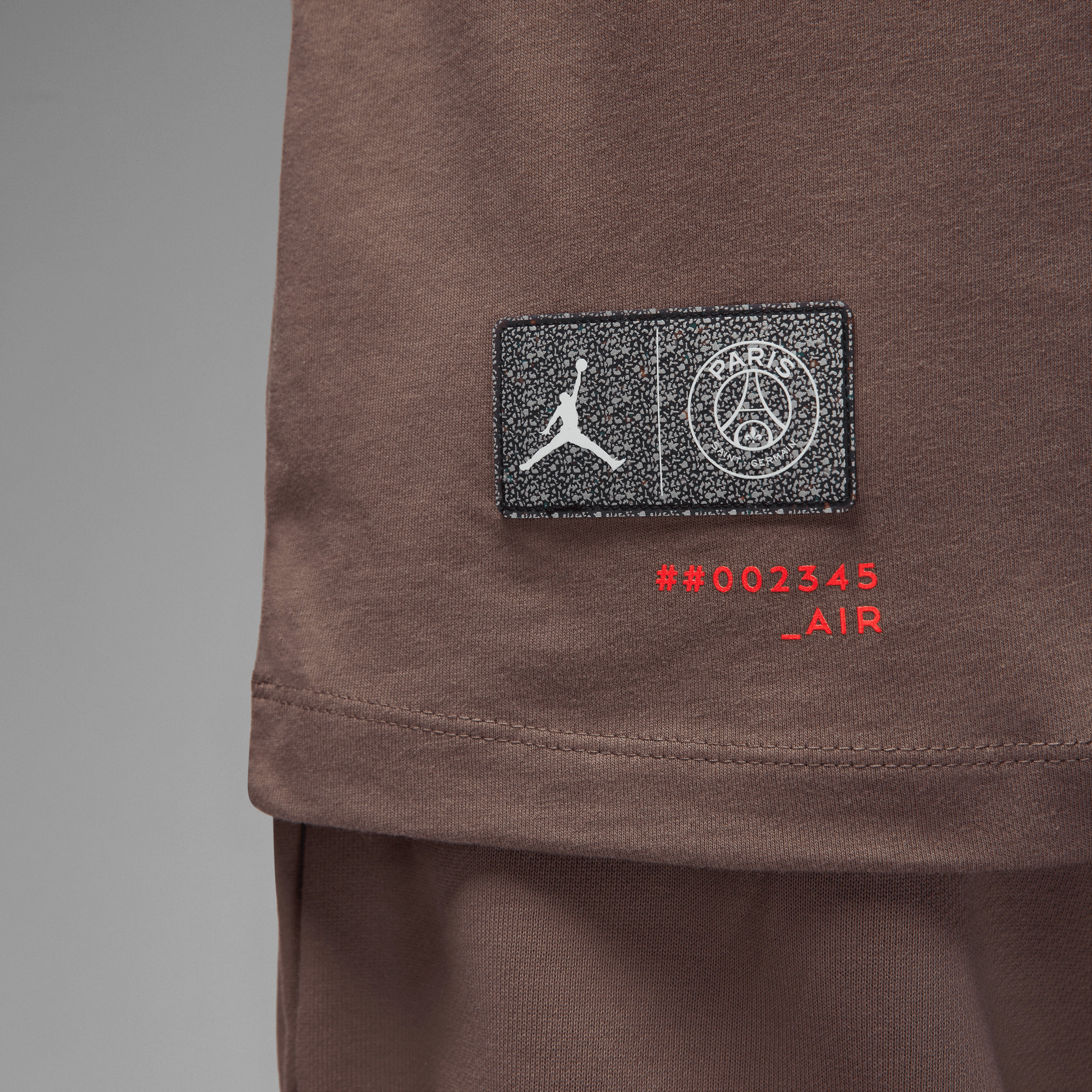 Jordan Paris Saint Germain Erkek Kahverengi T-Shirt