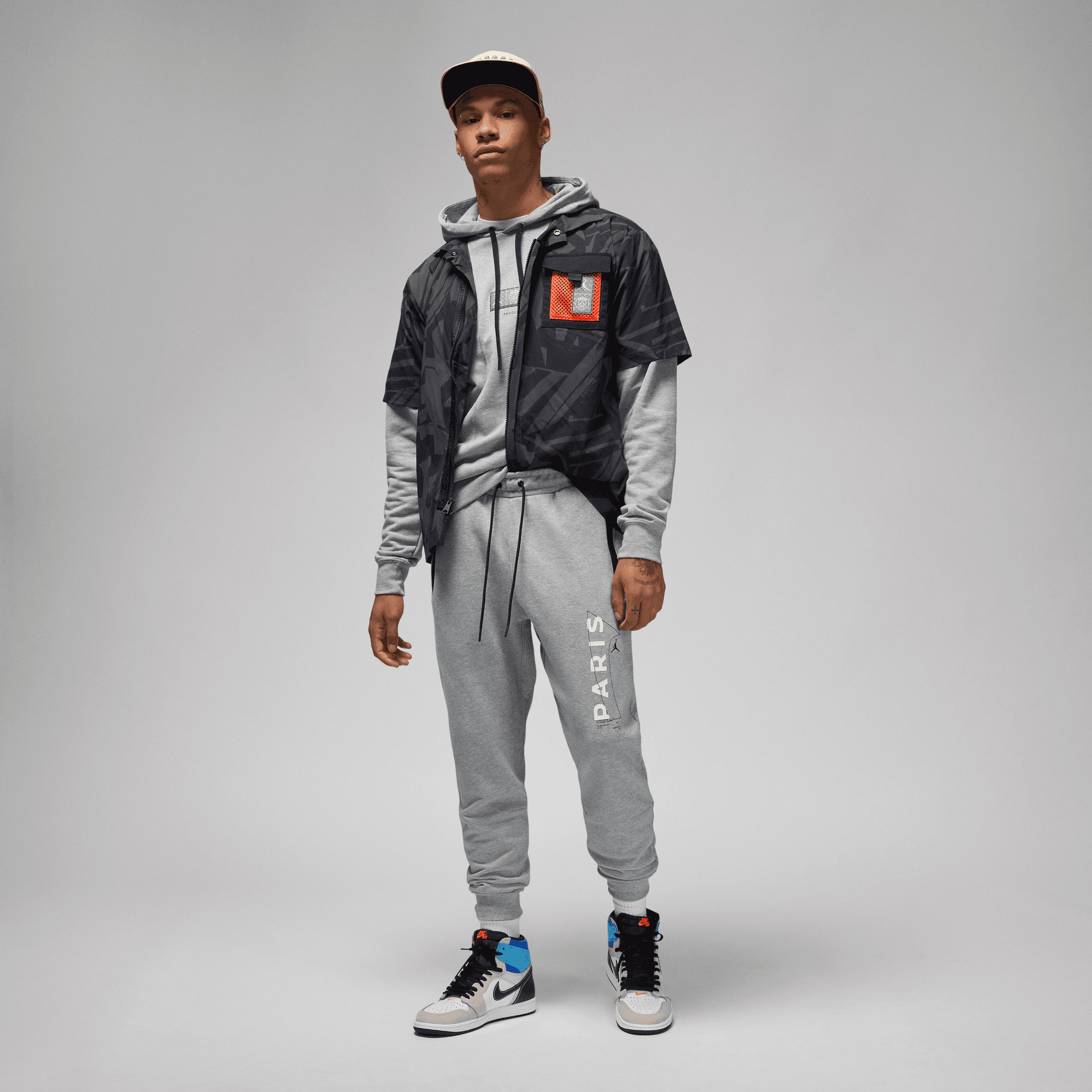 Jordan Paris Saint Germain Erkek Gri Eşofman AltıXLDM3094| Occasion
