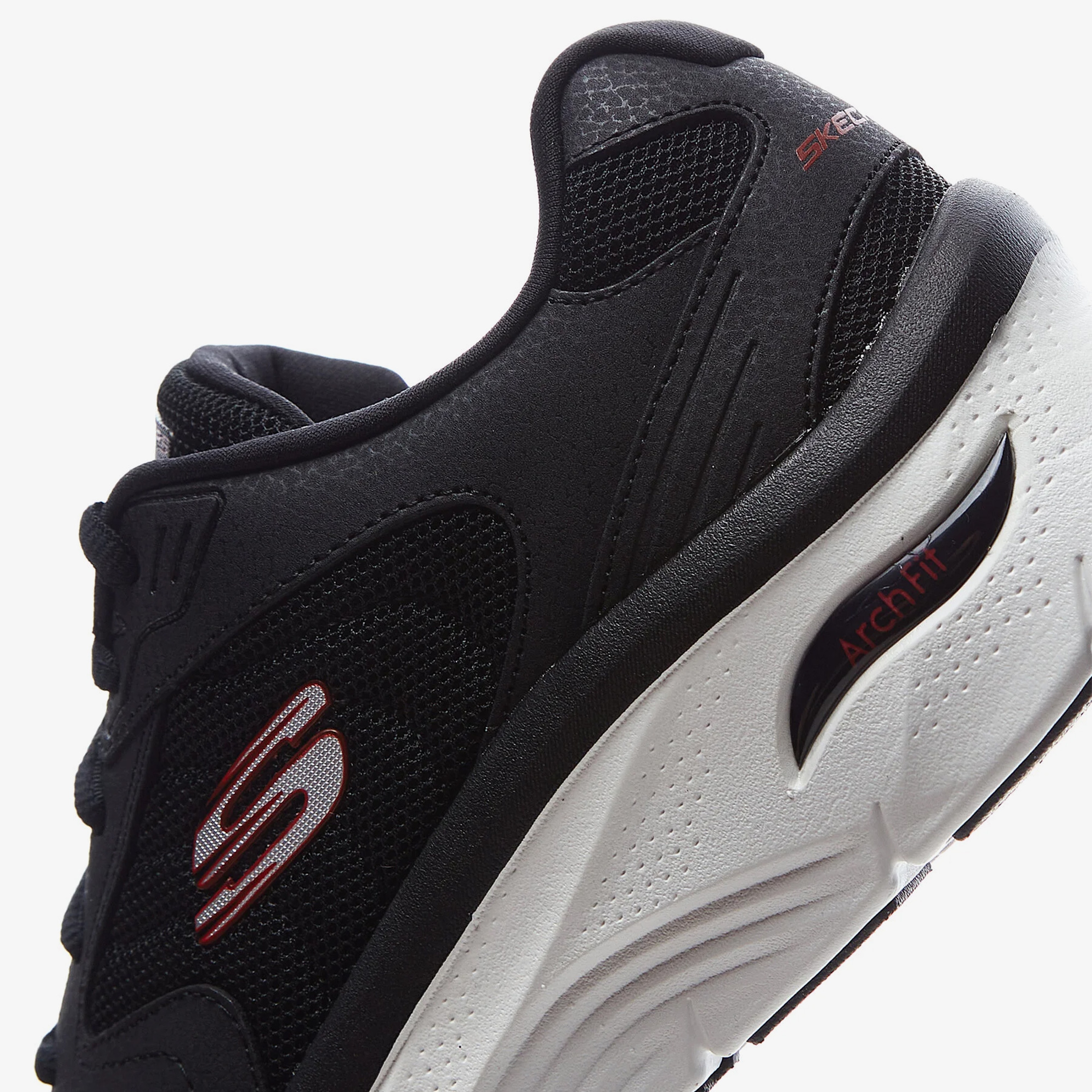 Skechers Arch Fit D'Lux Erkek Siyah Spor Ayakkabı
