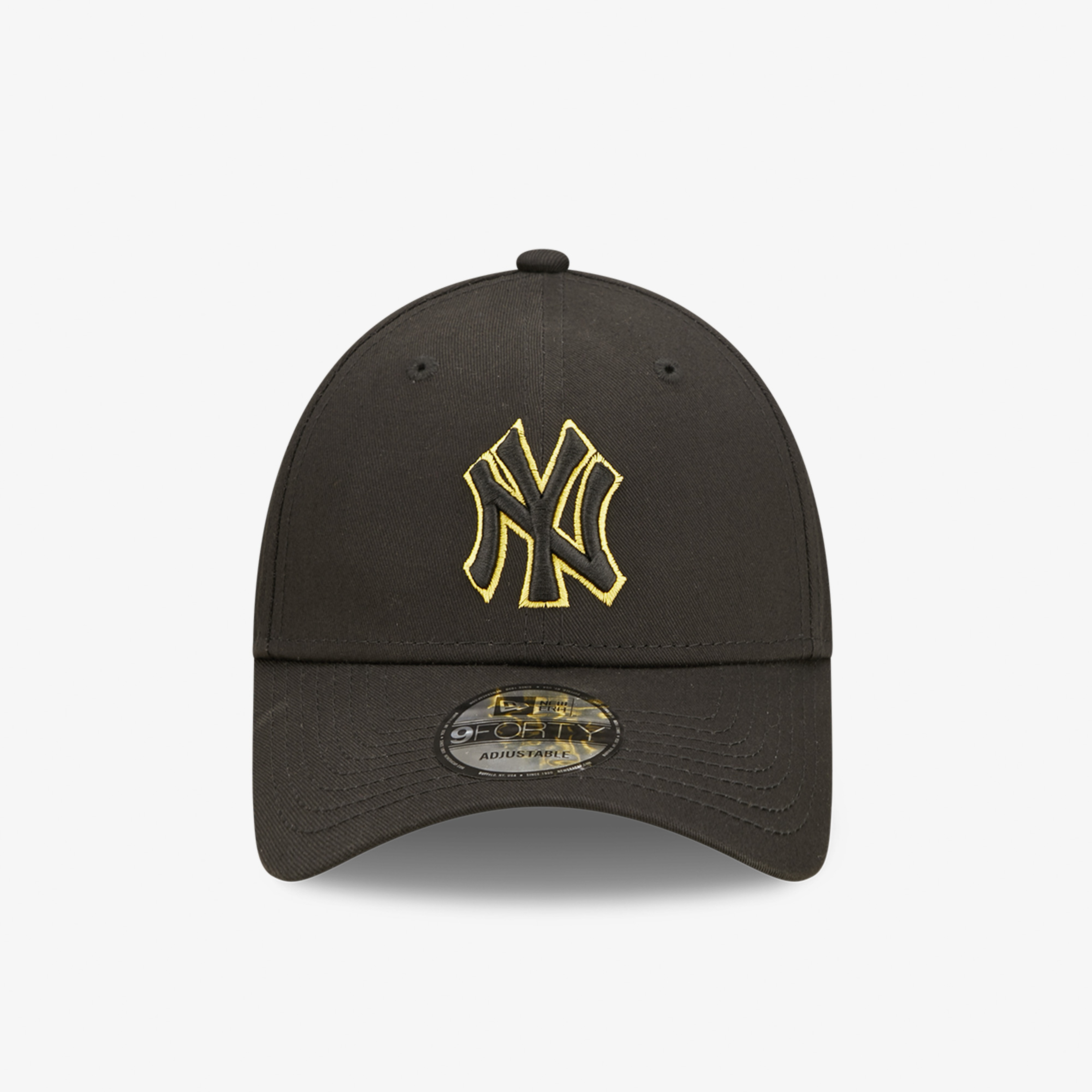 New Era New York Yankees Team Outline Unisex Siyah Şapka