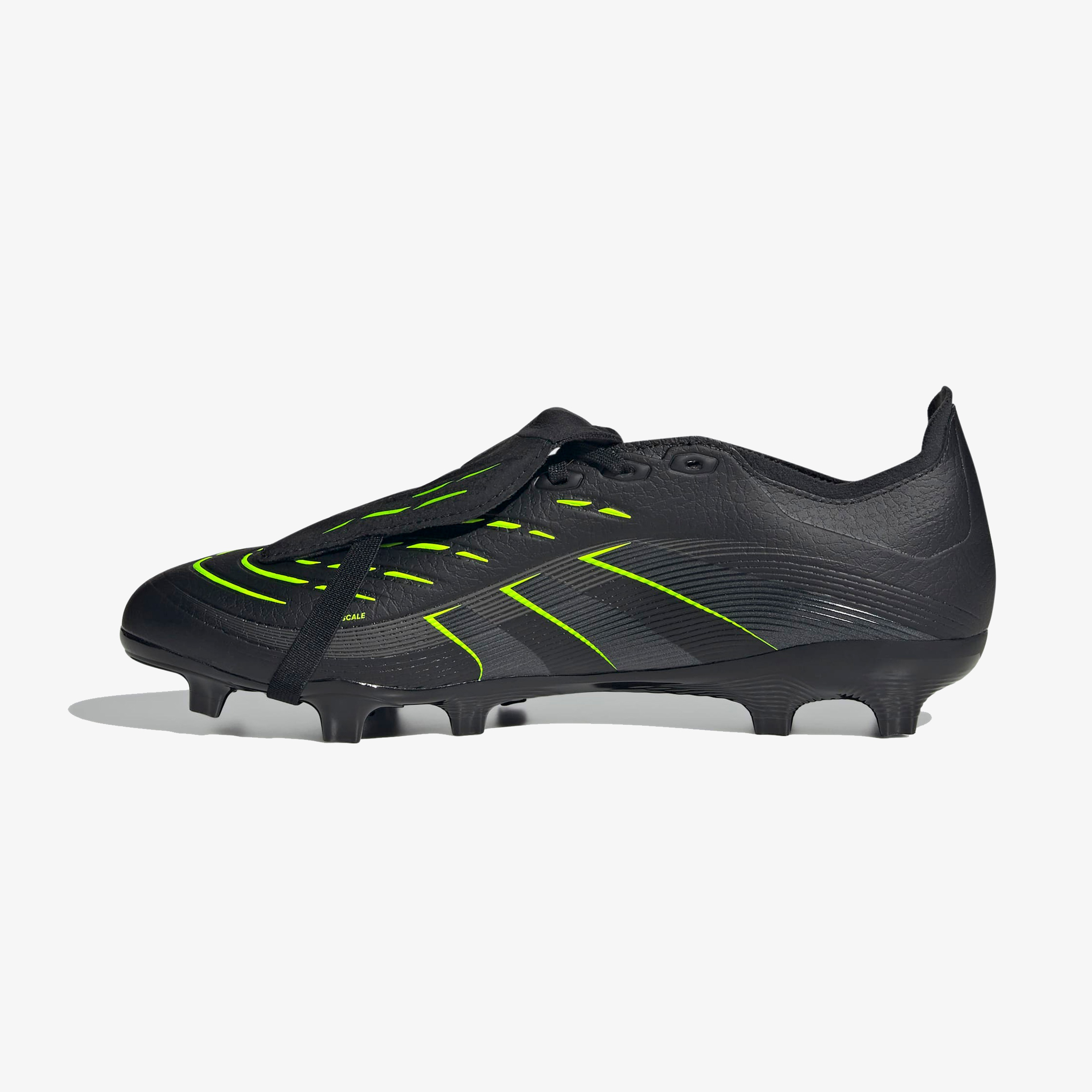 adidas Predator League Fold Over Tongue Firm-Multi Ground Erkek Siyah Çim Saha Kramponu