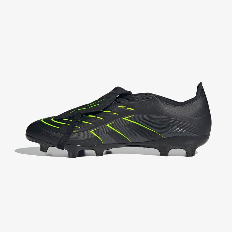 adidas Predator League Fold Over Tongue Firm-Multi Ground Erkek Siyah Çim Saha Kramponu