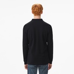Lacoste Erkek Regular Fit Uzun Kollu Siyah Polo