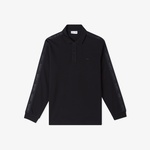 Lacoste Erkek Regular Fit Uzun Kollu Siyah Polo