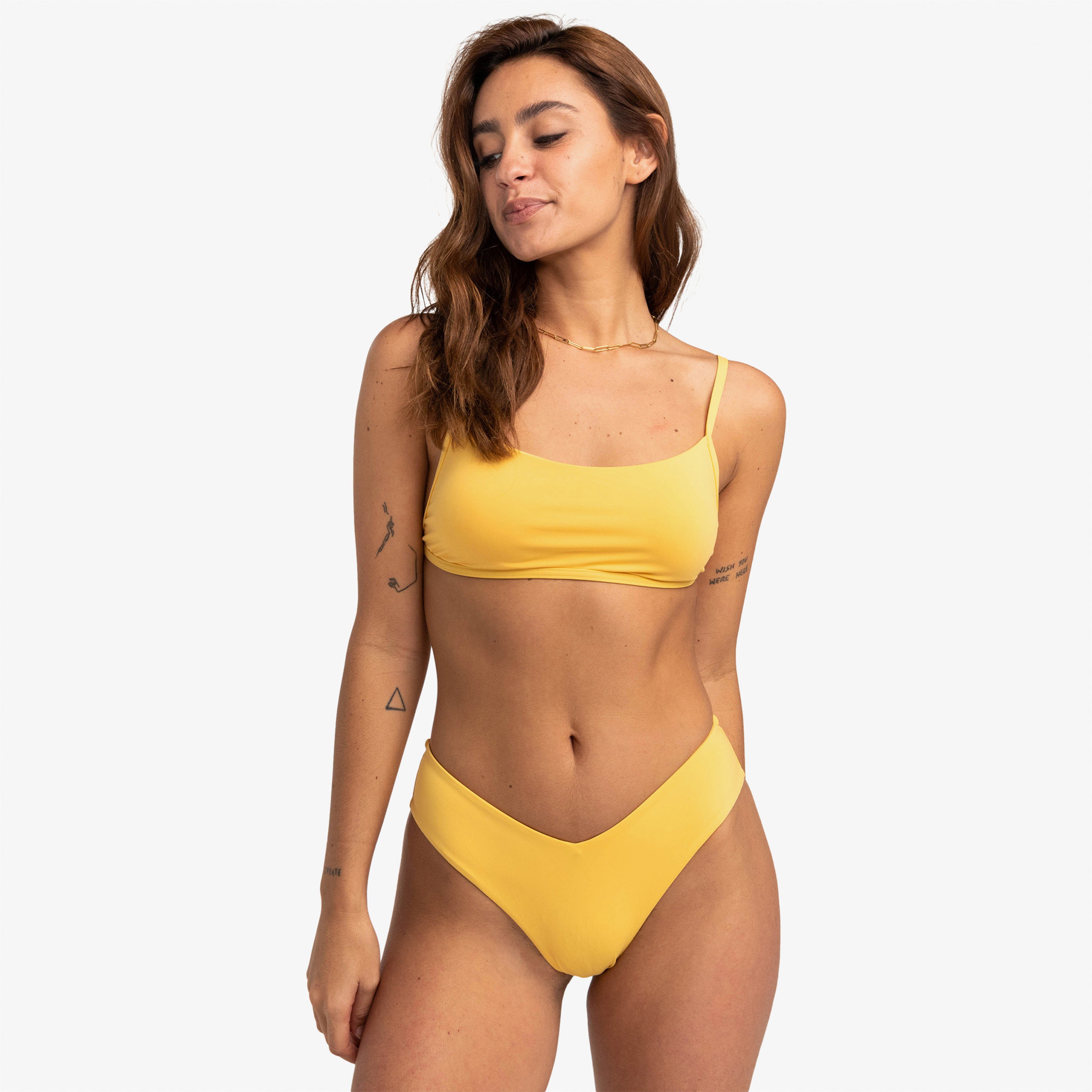 Billabong Kadın Sarı Bikini Üstü