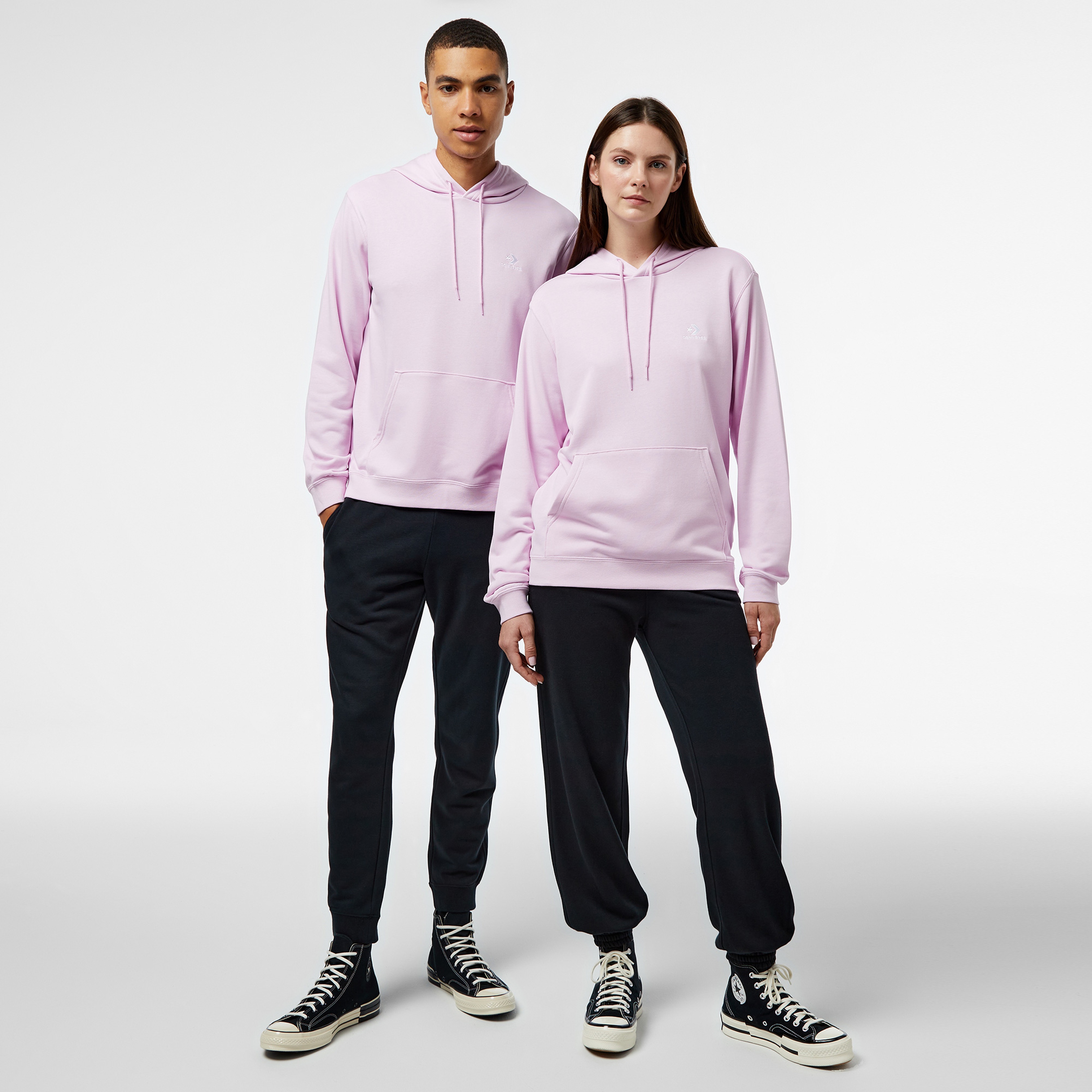Converse Go-To Unisex Lila Hoodie