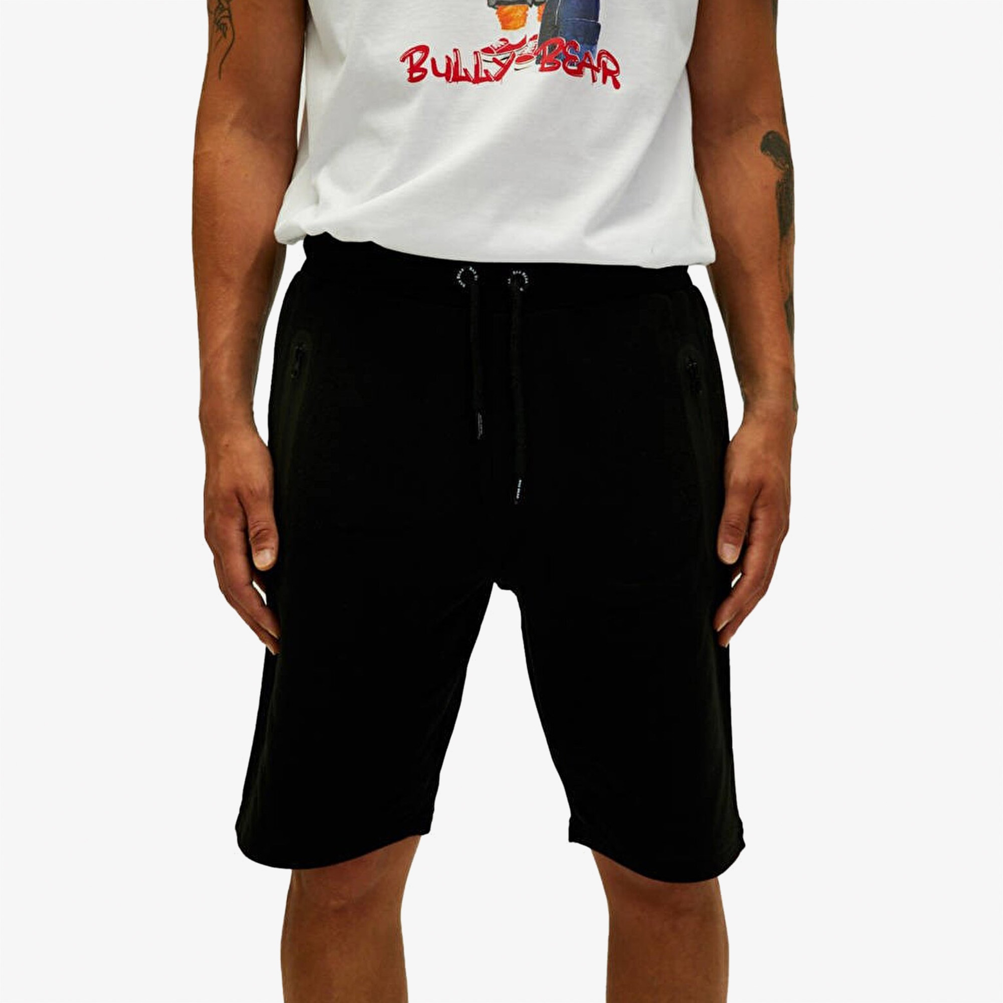 Bad Bear Erkek Siyah Günlük Şort