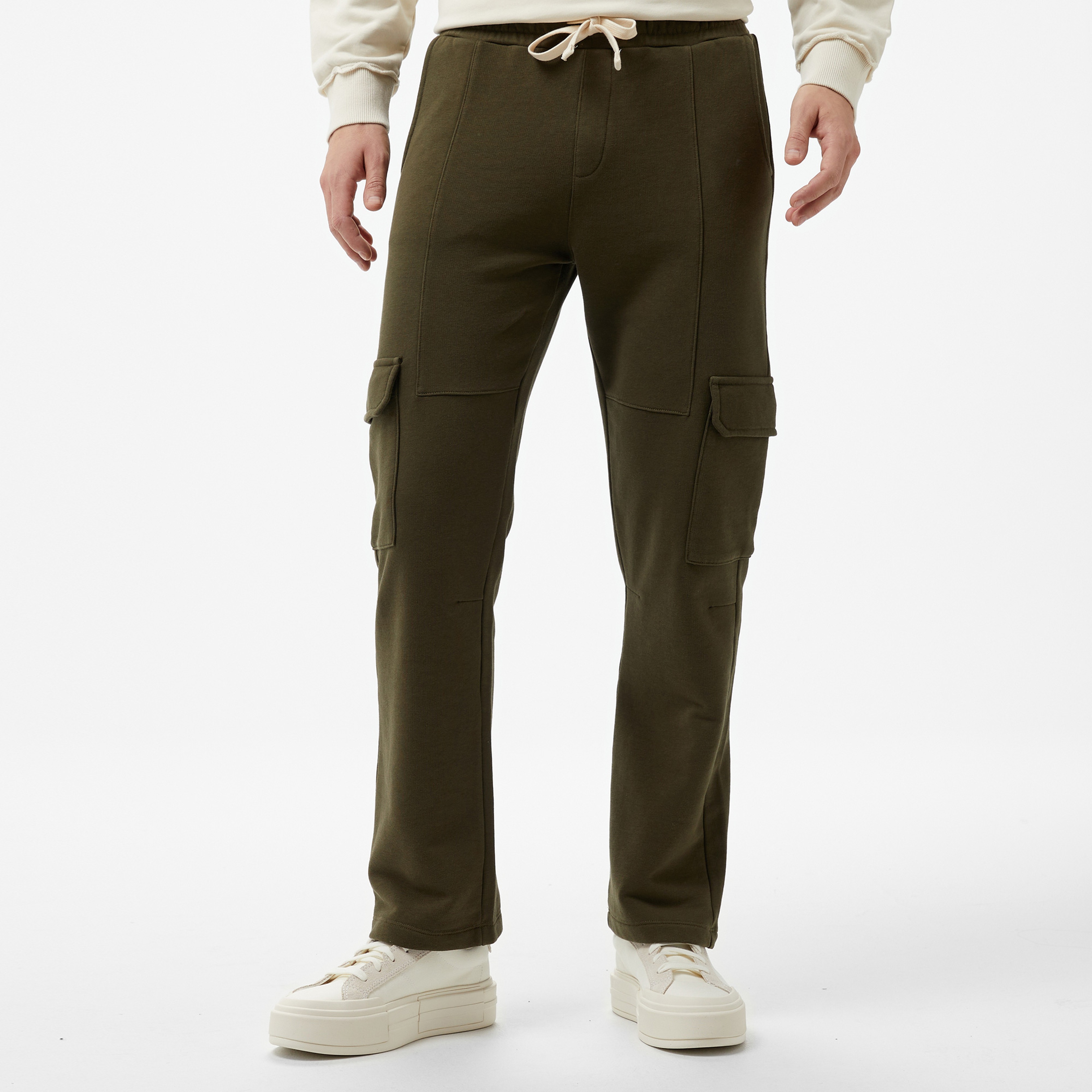 The Stay Line Classic Erkek Haki Eşofman Altı