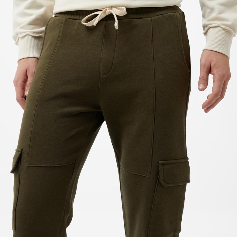 The Stay Line Classic Erkek Haki Eşofman Altı