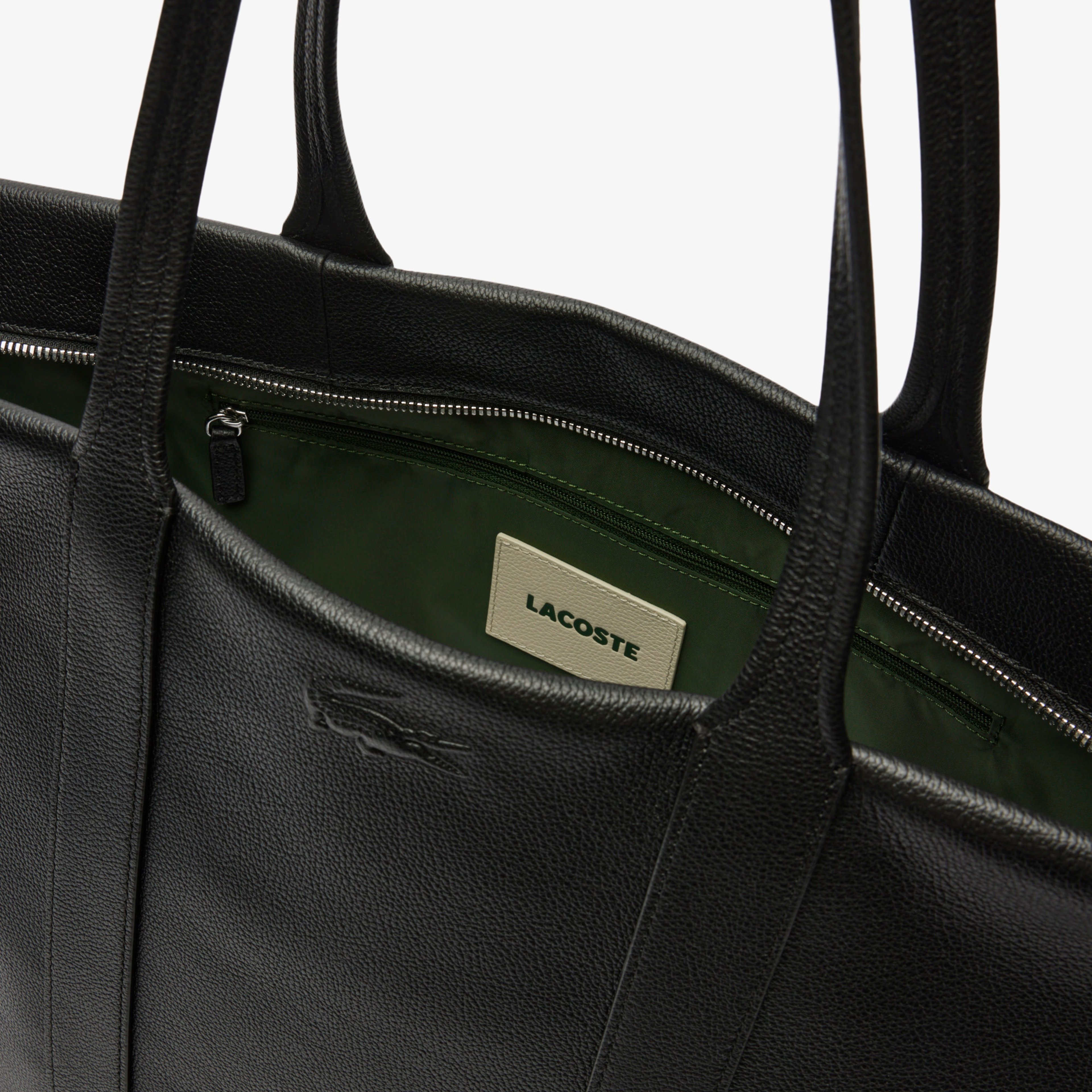 City Court Kadın Deri Siyah Alışveriş Çantası