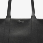 City Court Kadın Deri Siyah Alışveriş Çantası